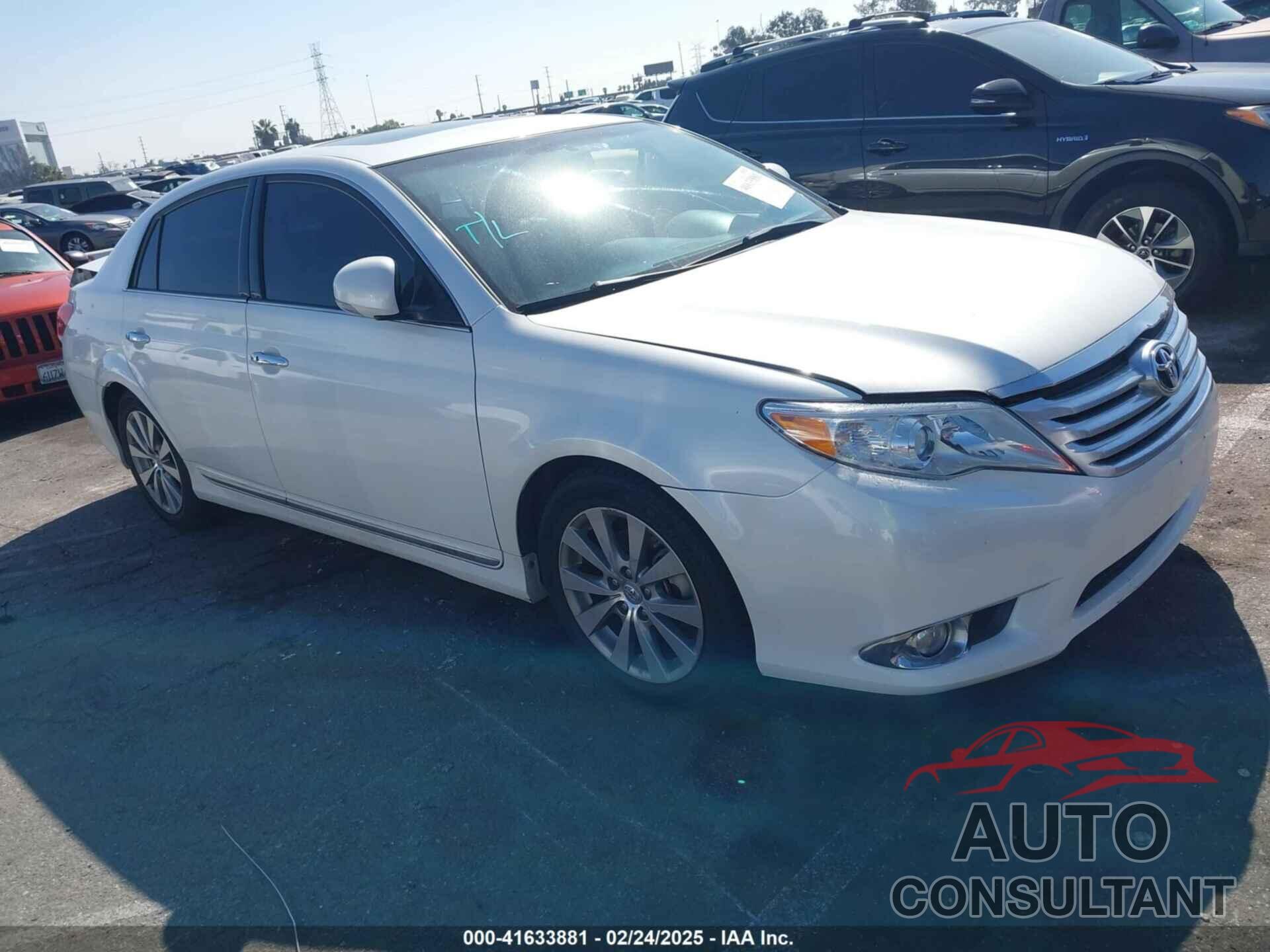 TOYOTA AVALON 2012 - 4T1BK3DB1CU469574