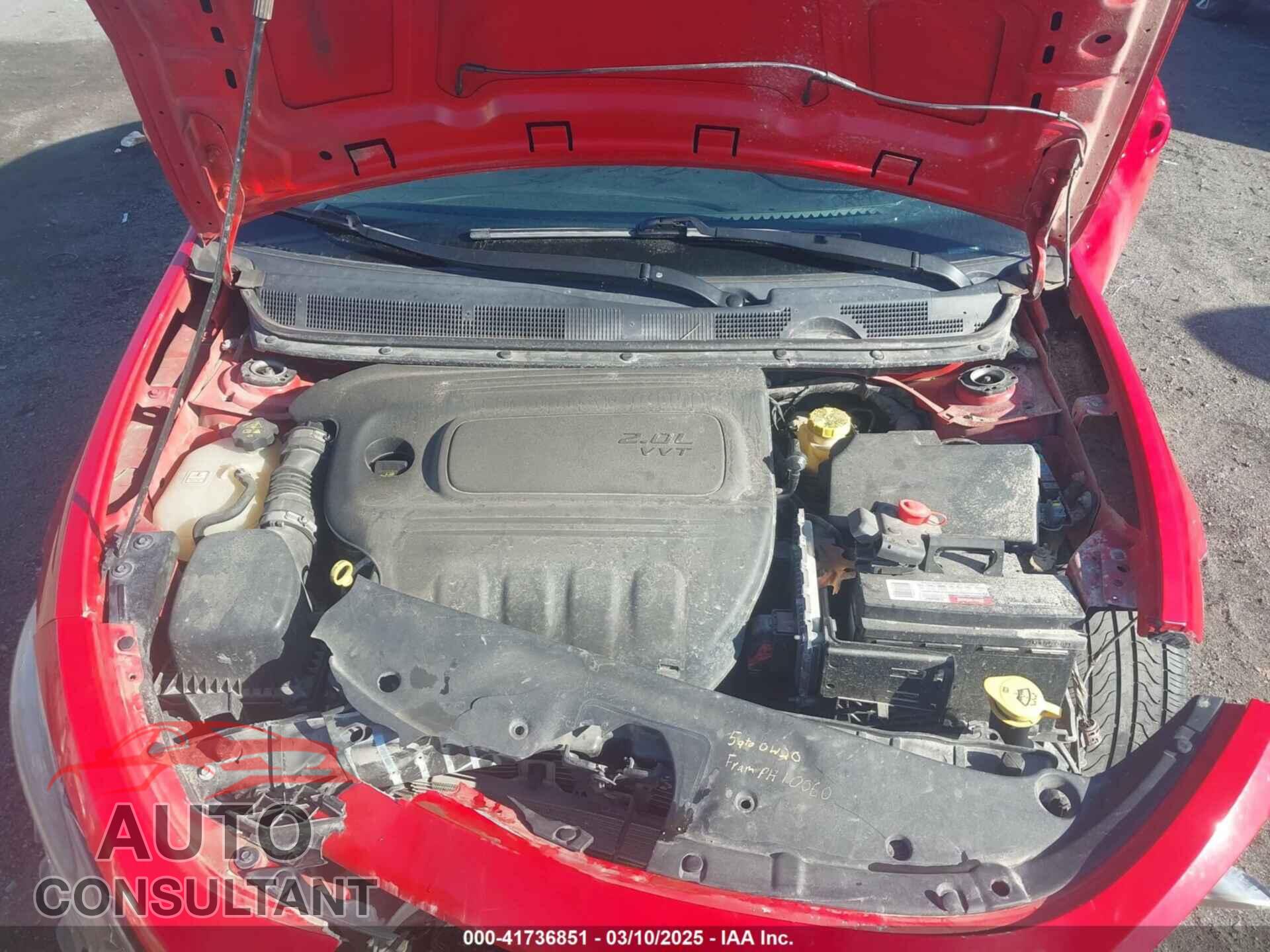 DODGE DART 2016 - 1C3CDFFA9GD796503