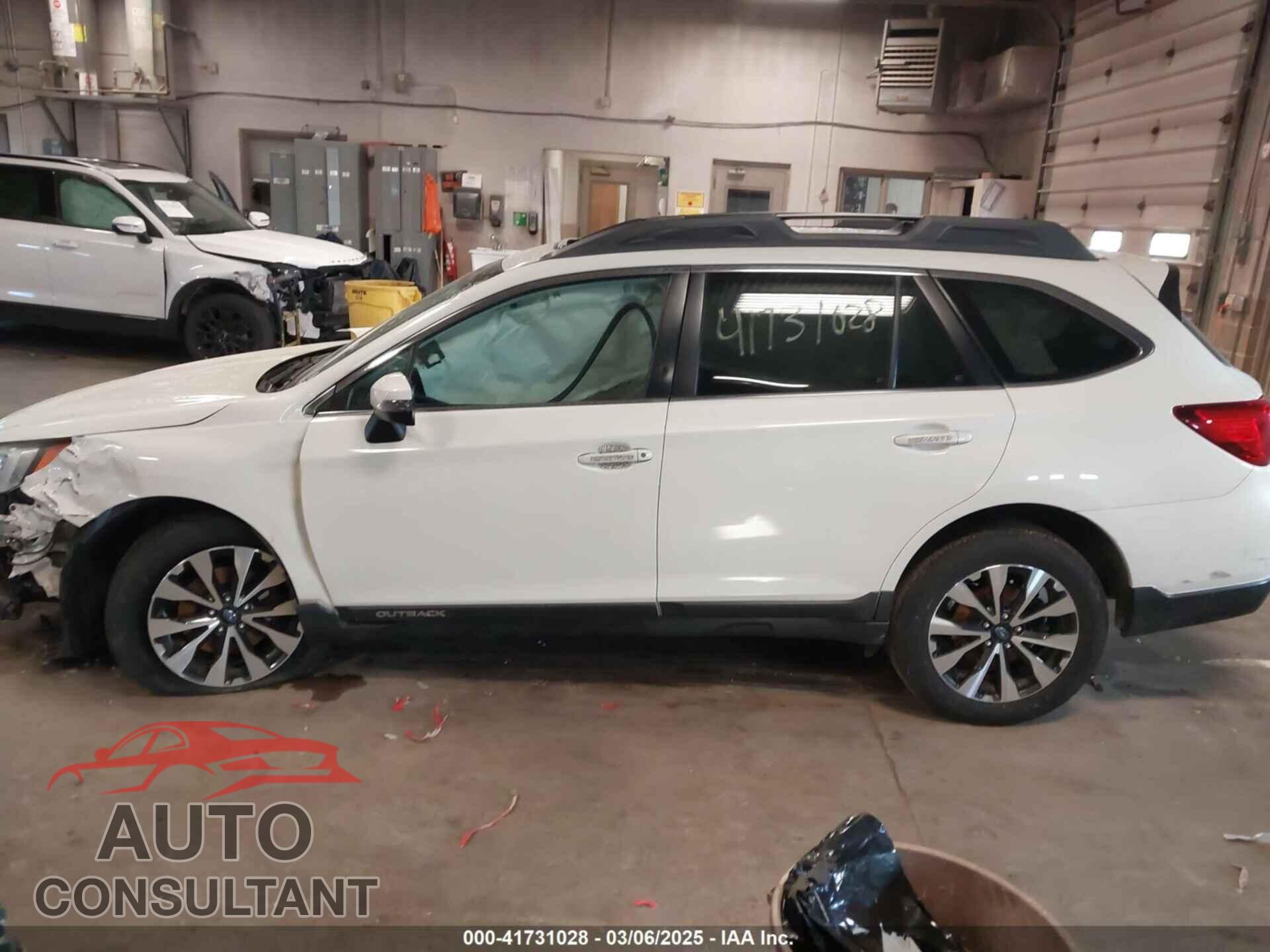 SUBARU OUTBACK 2016 - 4S4BSALC5G3249445