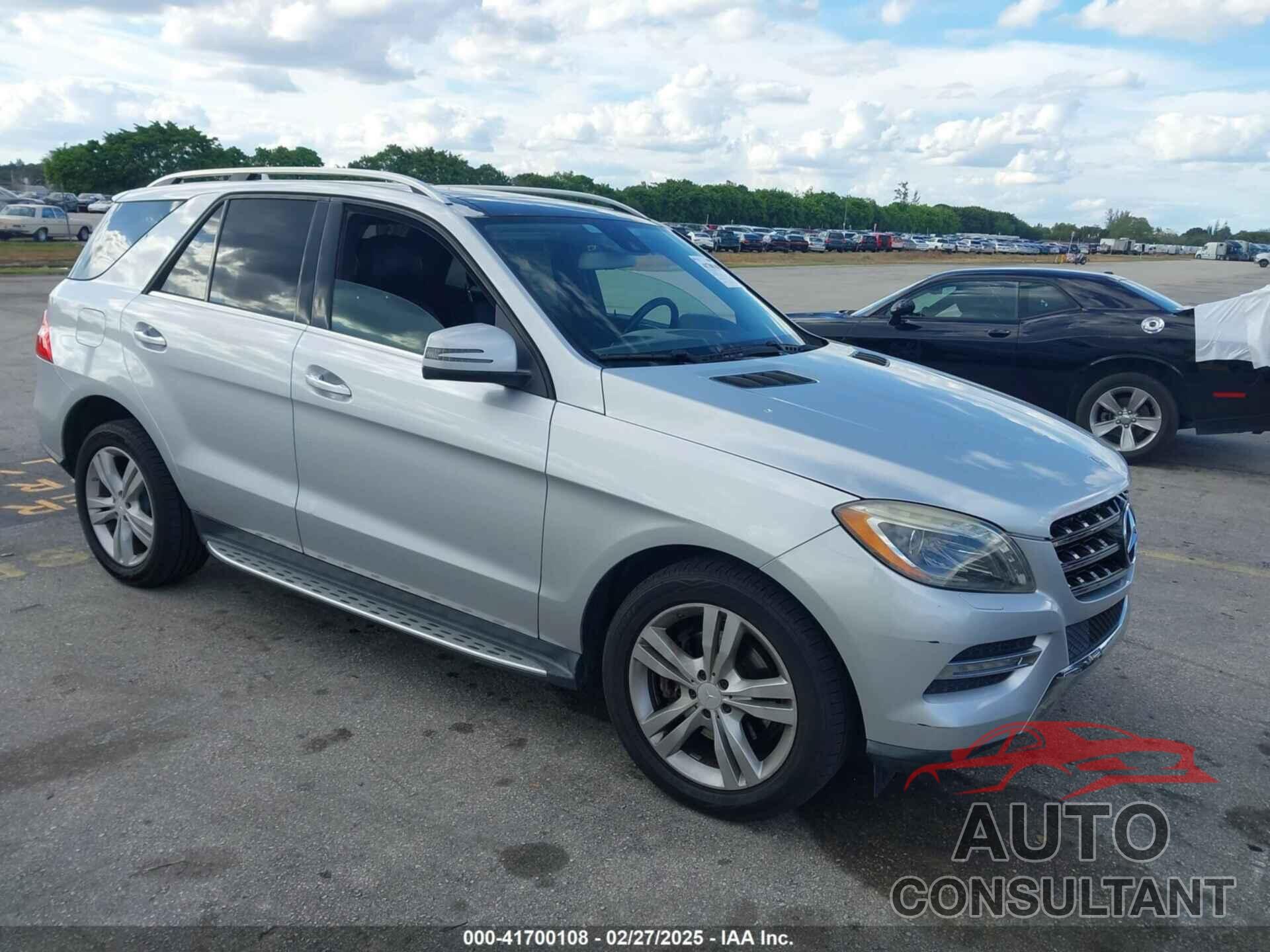 MERCEDES-BENZ ML 350 2013 - 4JGDA5HBXDA124869