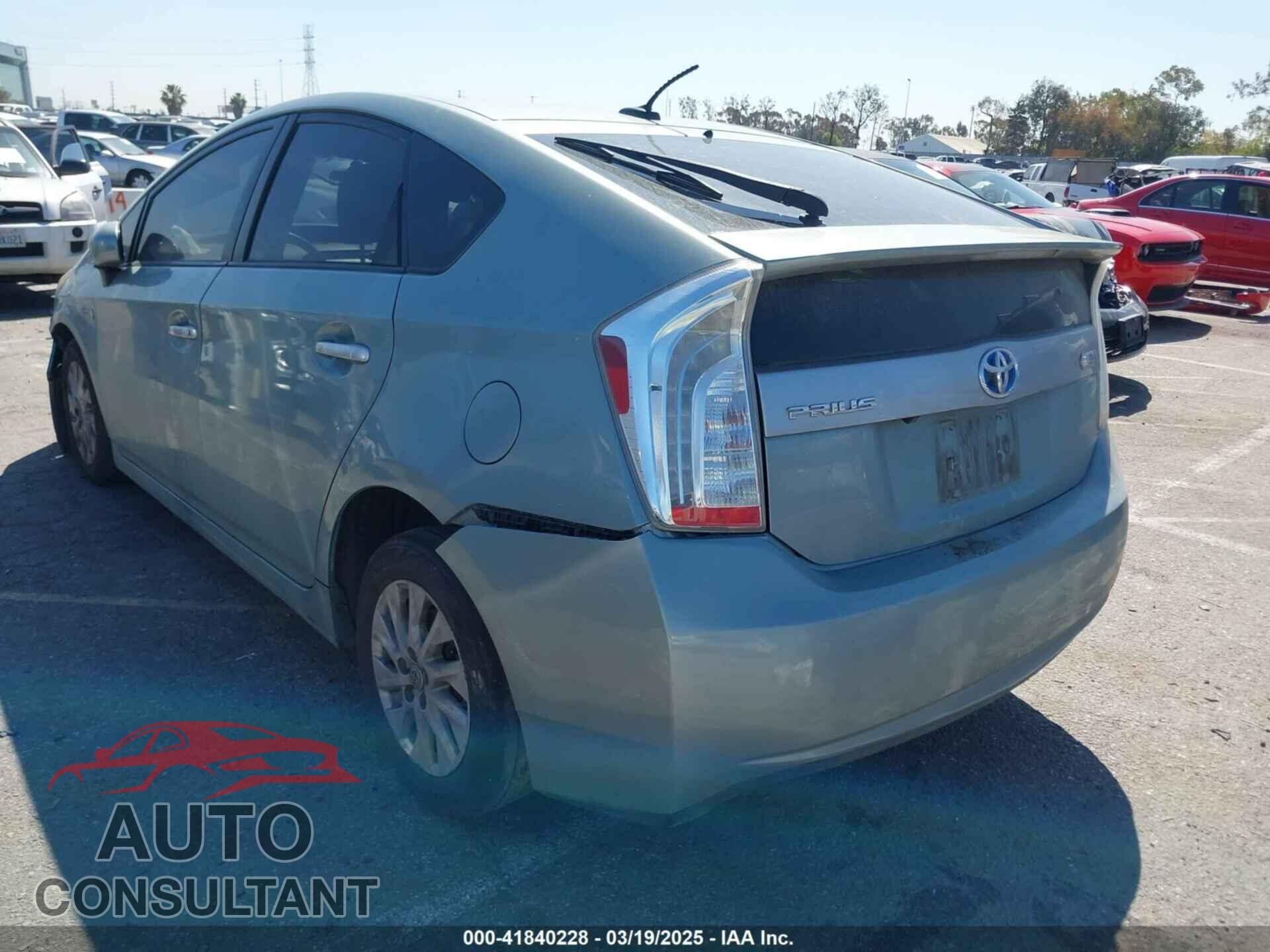 TOYOTA PRIUS PLUG-IN 2014 - JTDKN3DP5E3058694