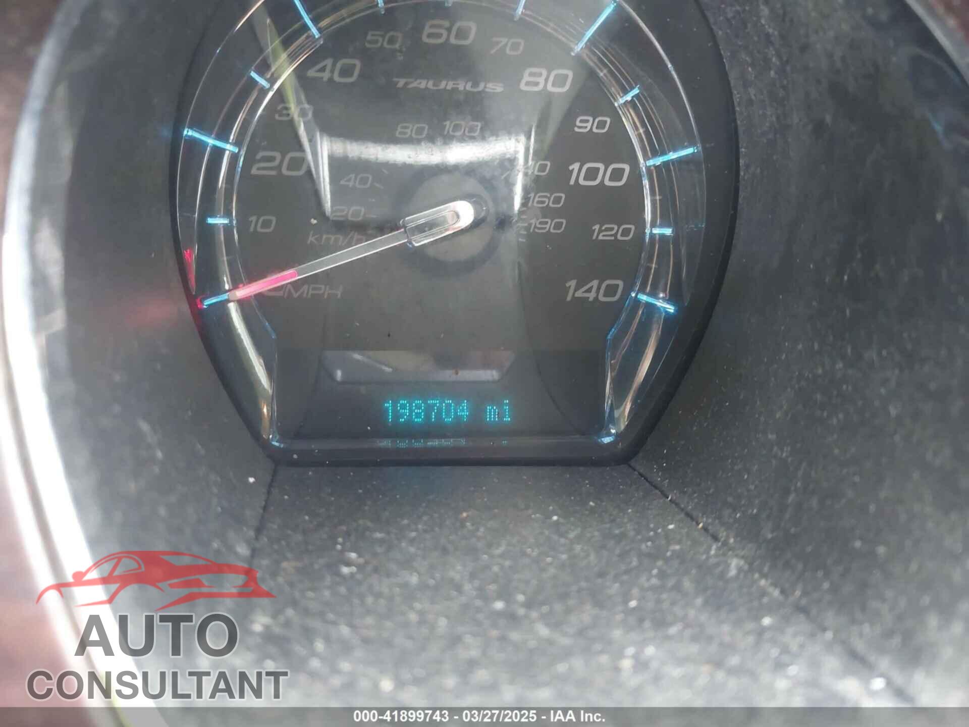 FORD TAURUS 2011 - 1FAHP2FW1BG123392