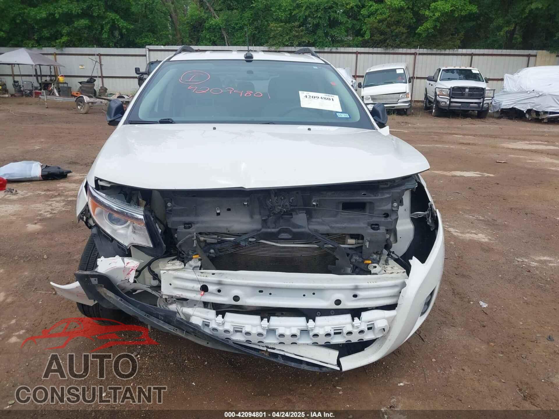 FORD EDGE 2013 - 2FMDK3GC8DBB25549