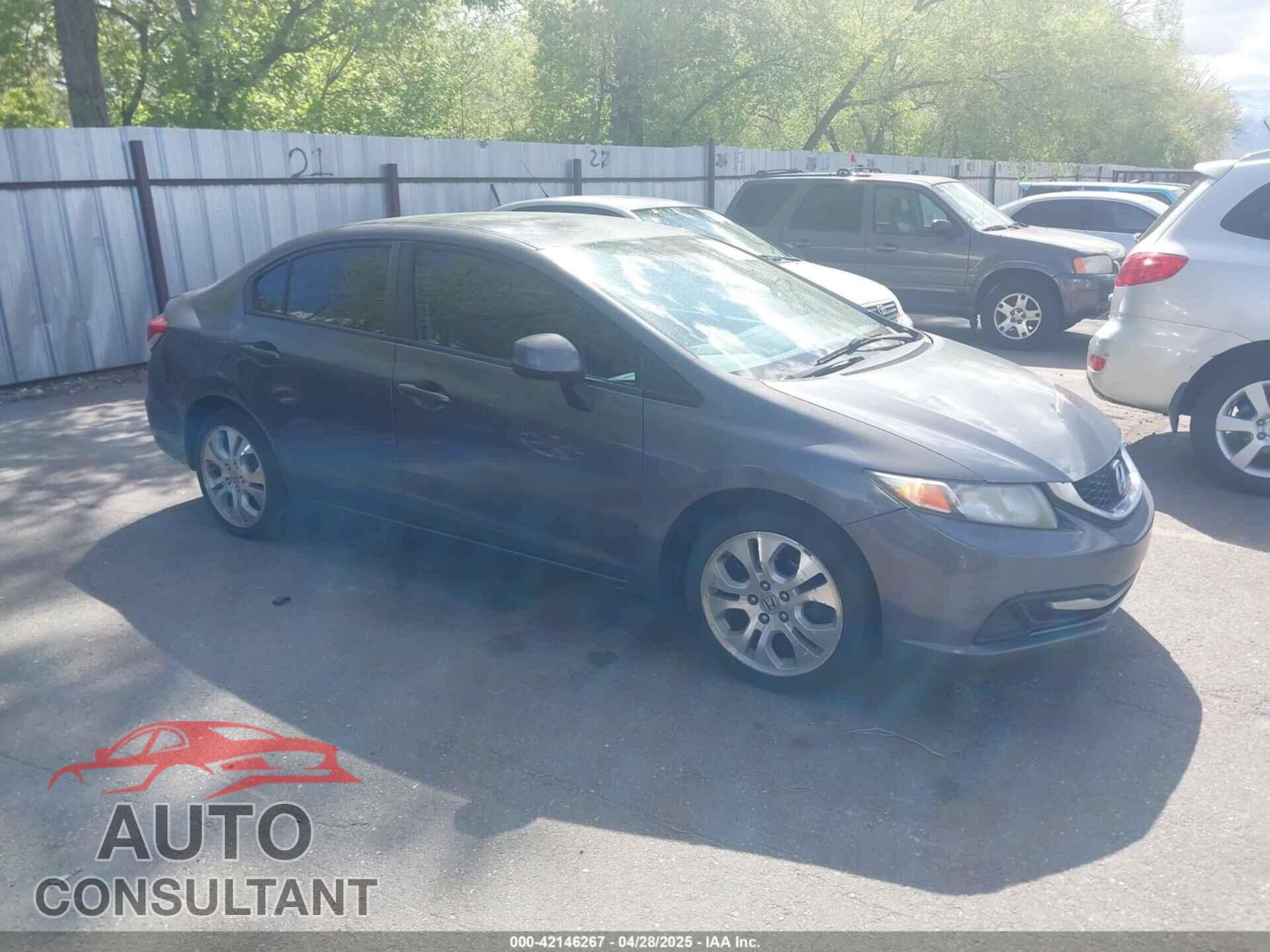 HONDA CIVIC 2013 - 19XFB2E52DE056295