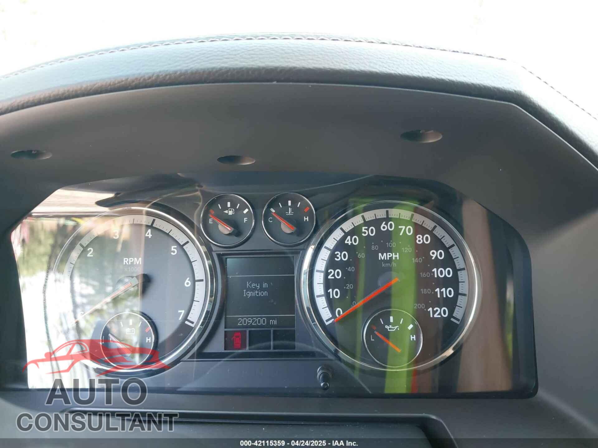 DODGE RAM 1500 2009 - 1D3HB13T69S810041