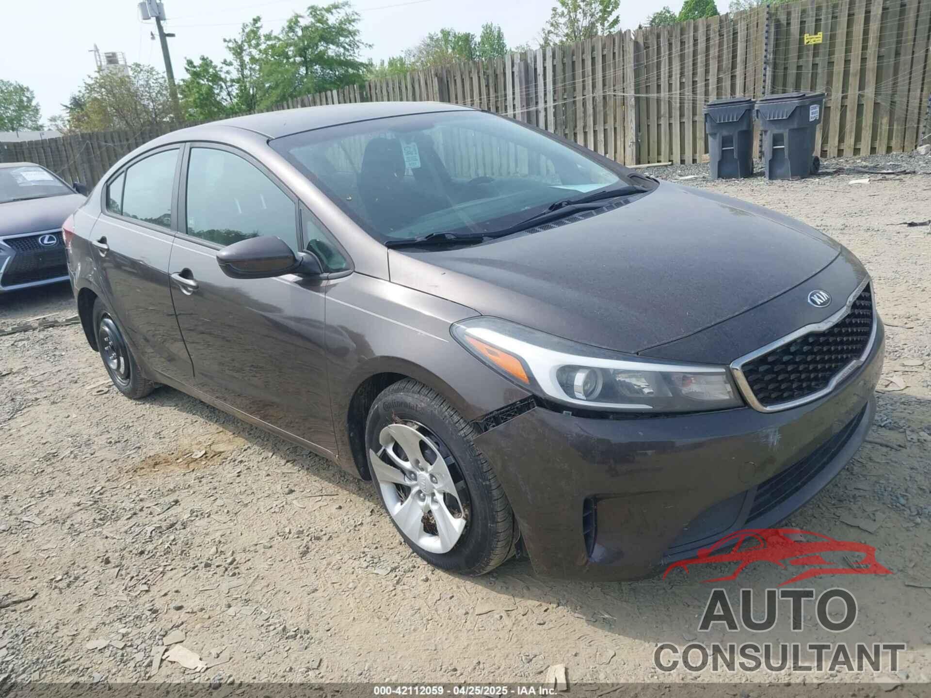 KIA FORTE 2017 - 3KPFK4A71HE050187