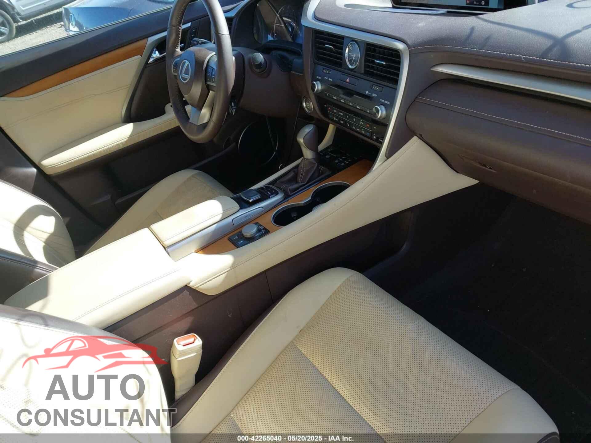 LEXUS RX 2016 - 2T2BZMCA8GC040882