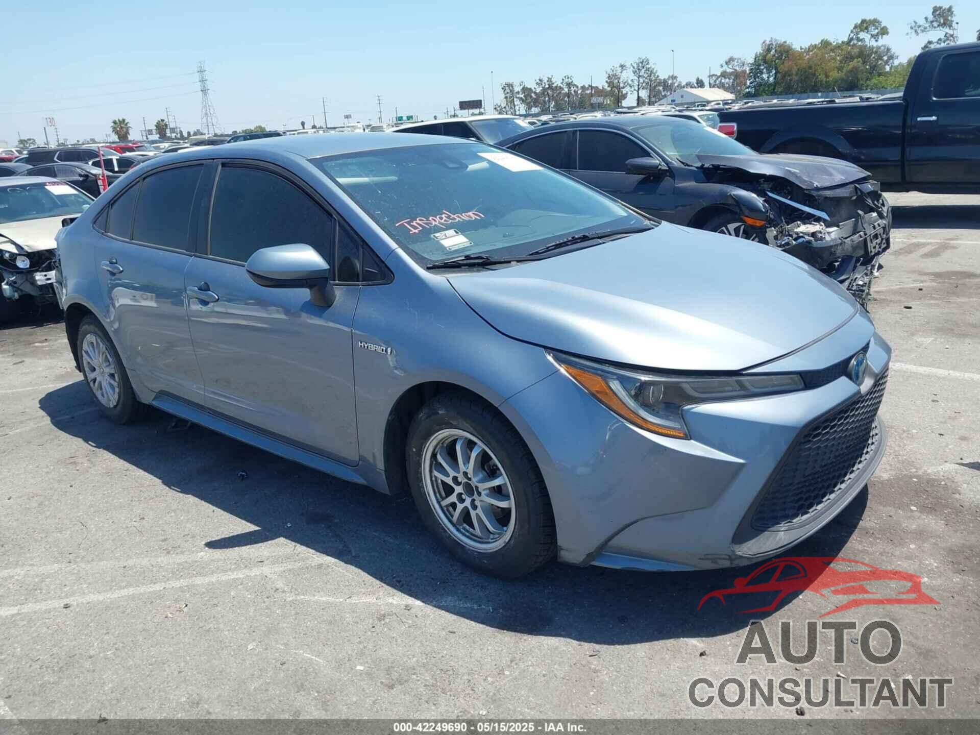 TOYOTA COROLLA 2021 - JTDEAMDEXMJ027822