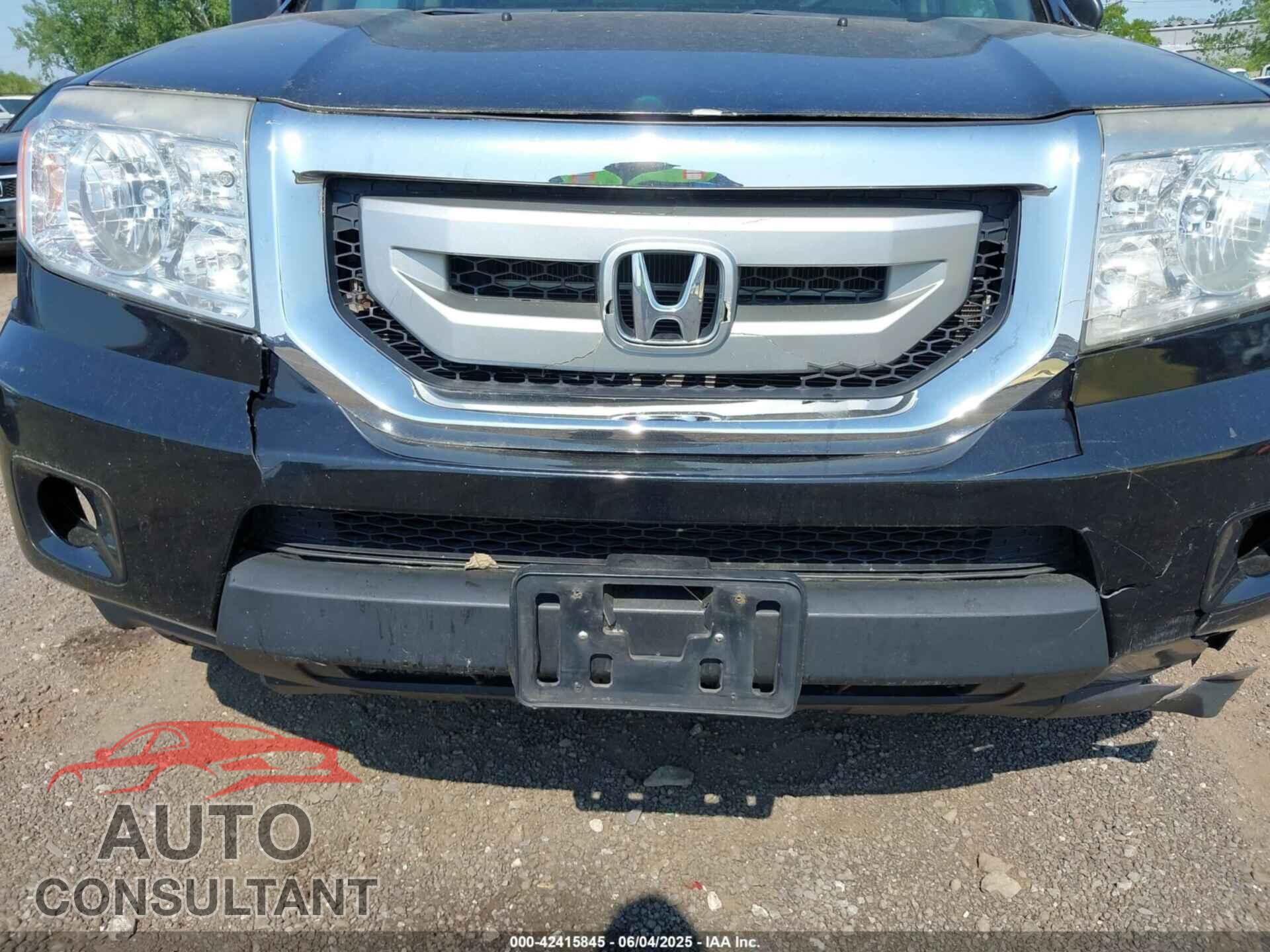 HONDA PILOT 2011 - 5FNYF4H26BB073375