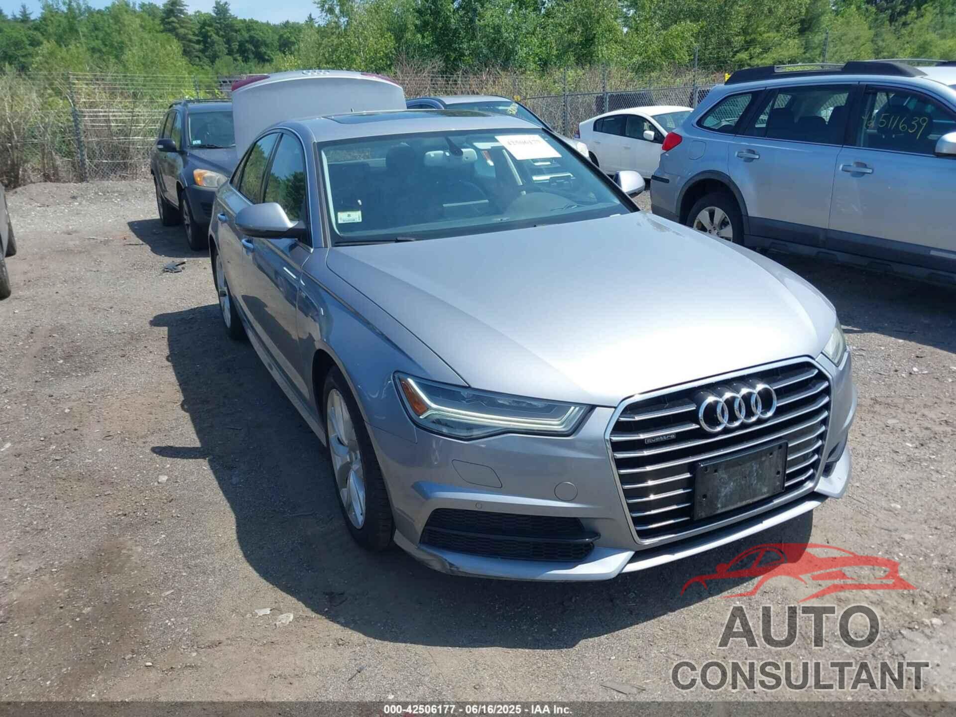AUDI A6 2017 - WAUG8AFCXHN036949