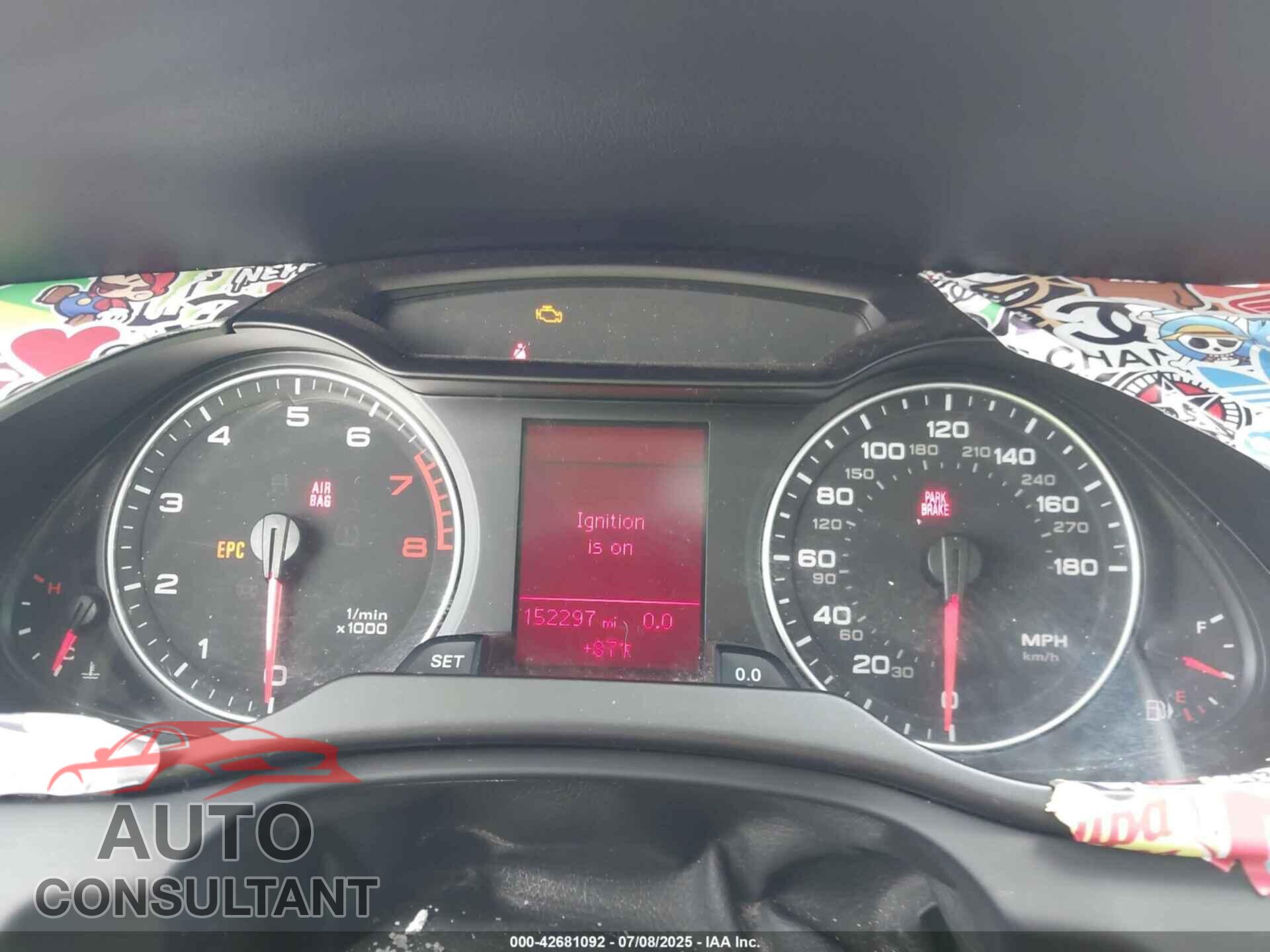 AUDI A4 2011 - WAUDFAFL4BN001808