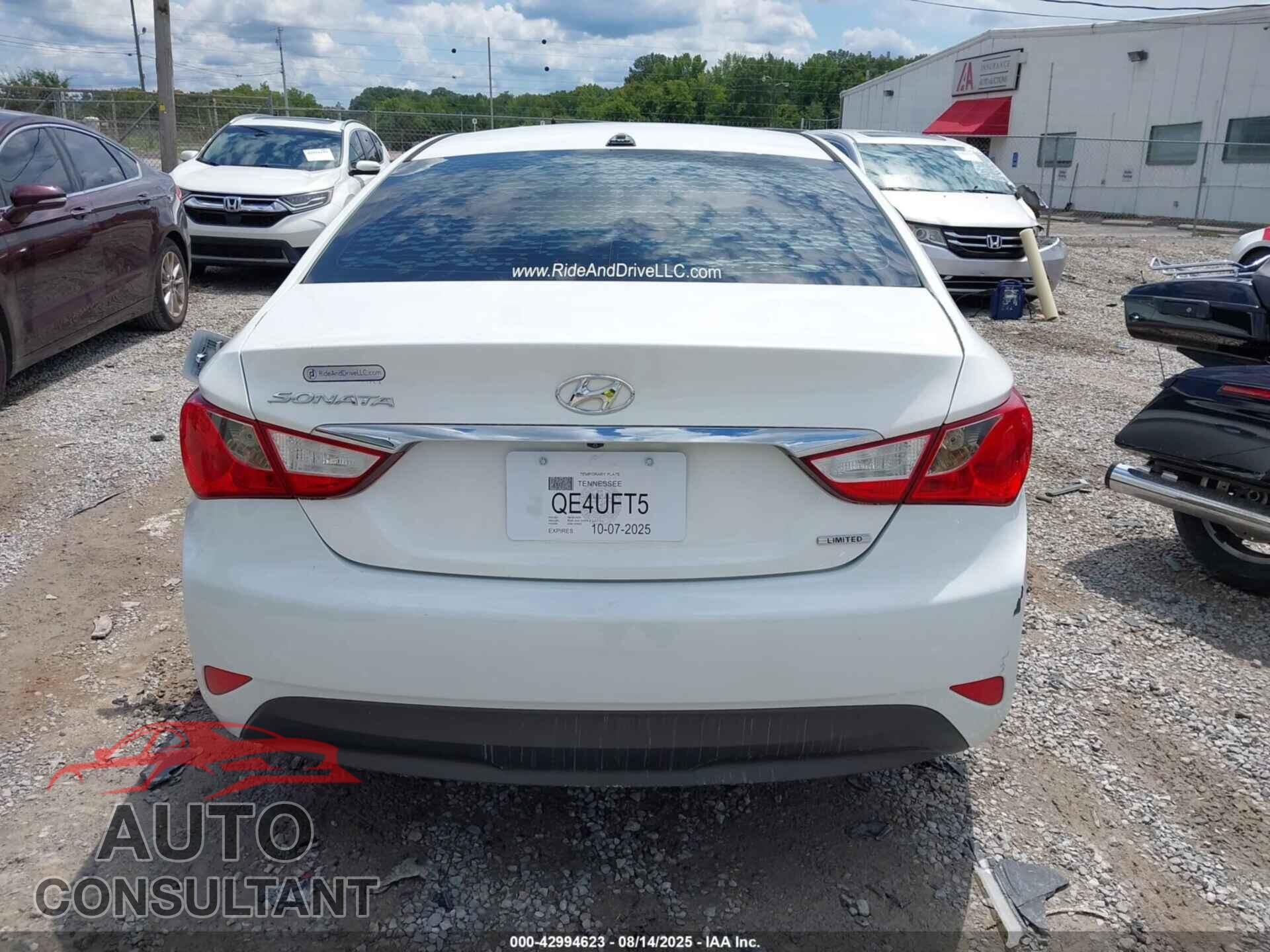 HYUNDAI SONATA 2014 - 5NPEC4AC7EH908050