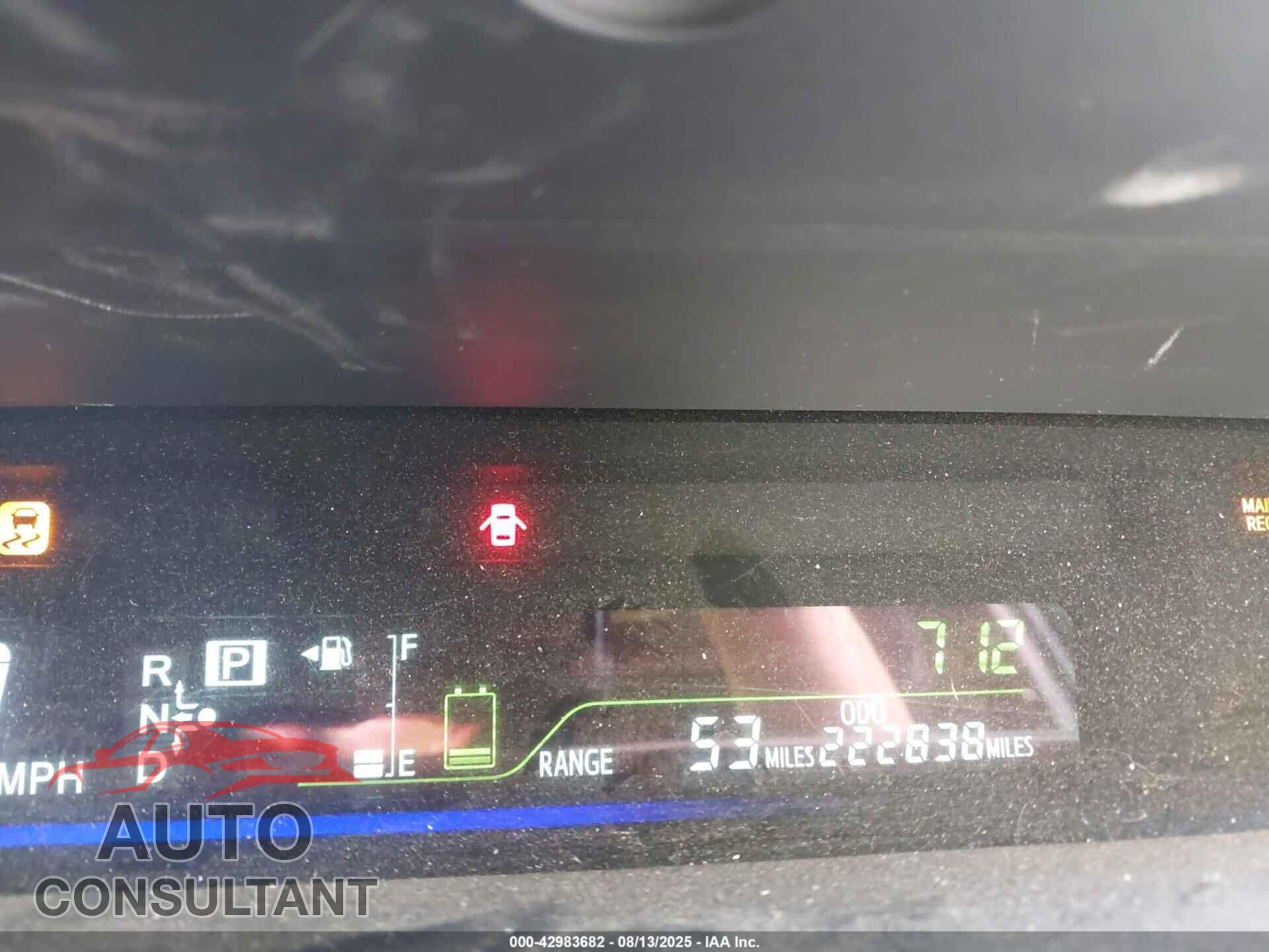 TOYOTA PRIUS V 2013 - JTDZN3EU1D3191681