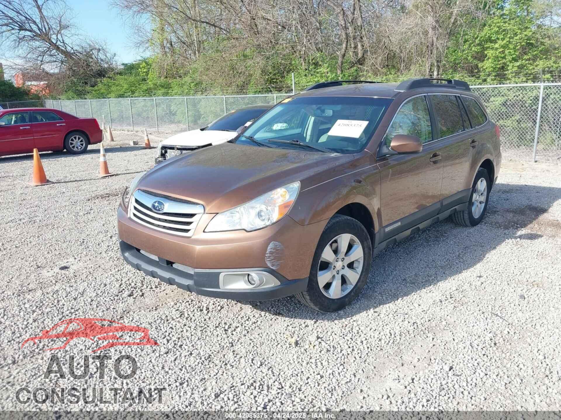 SUBARU OUTBACK 2011 - 4S4BRCCC6B3322547