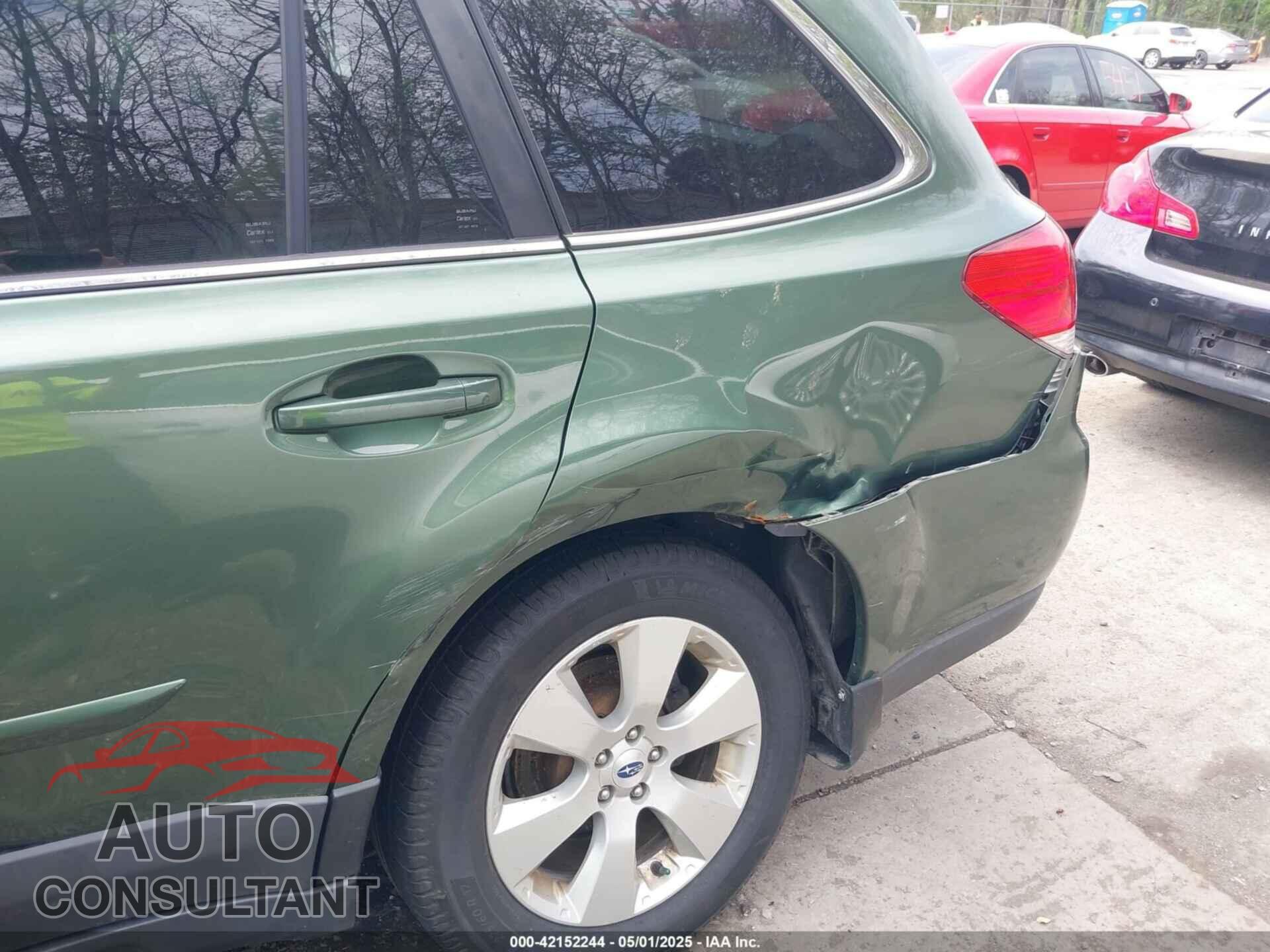 SUBARU OUTBACK 2011 - 4S4BRBKC8B3440546