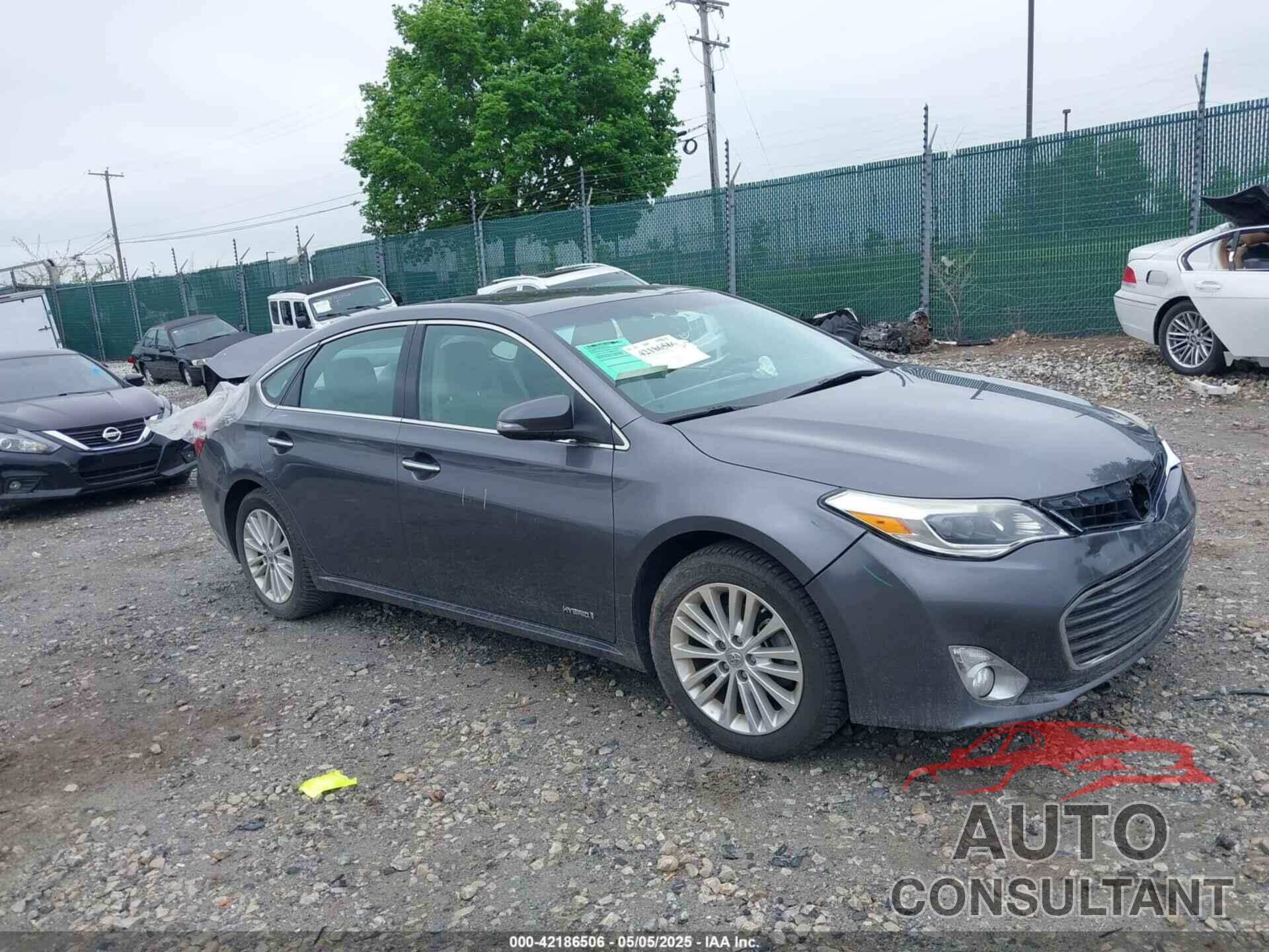 TOYOTA AVALON HYBRID 2013 - 4T1BD1EB2DU018524