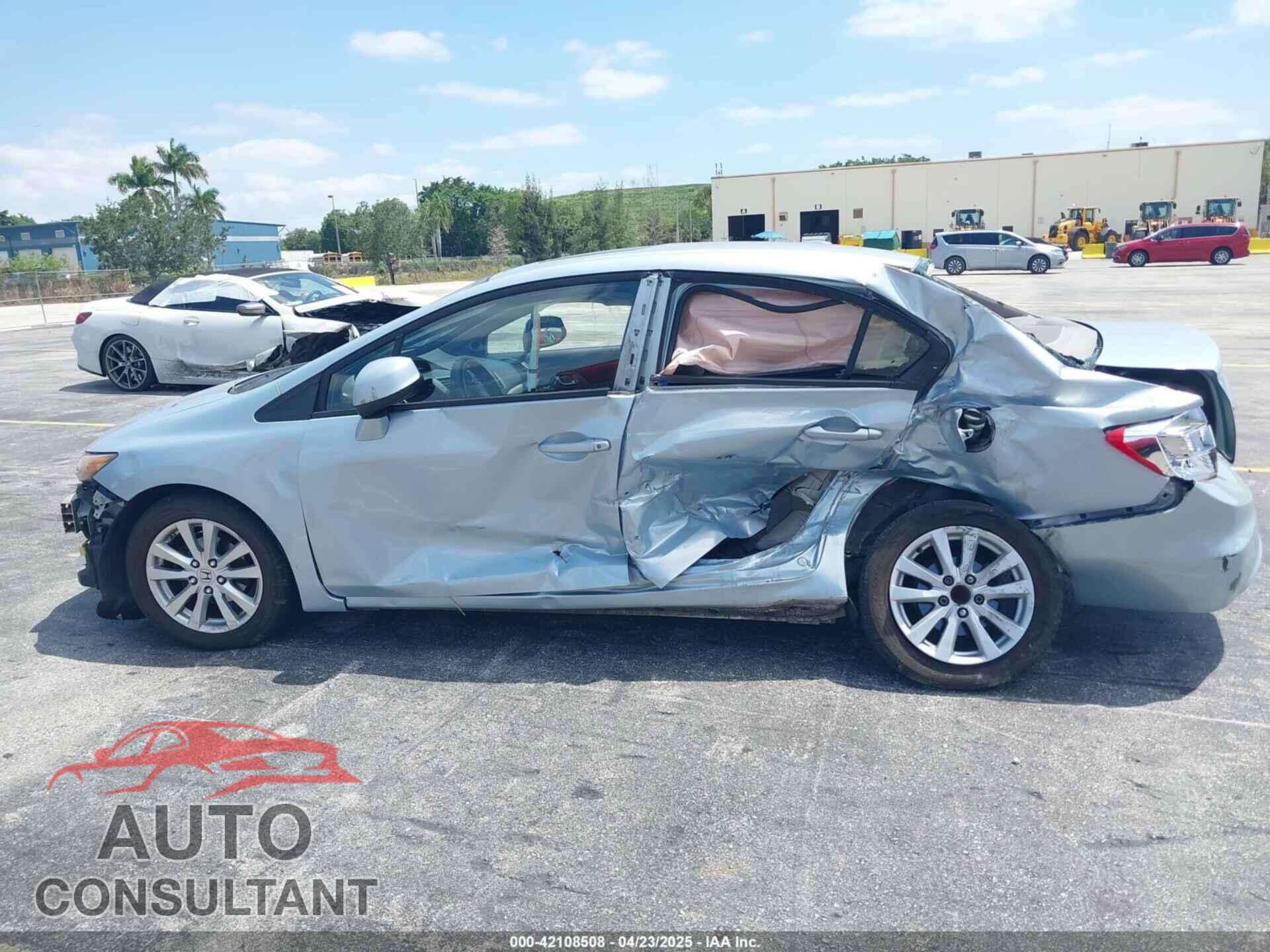 HONDA CIVIC 2012 - 19XFB2F86CE312901