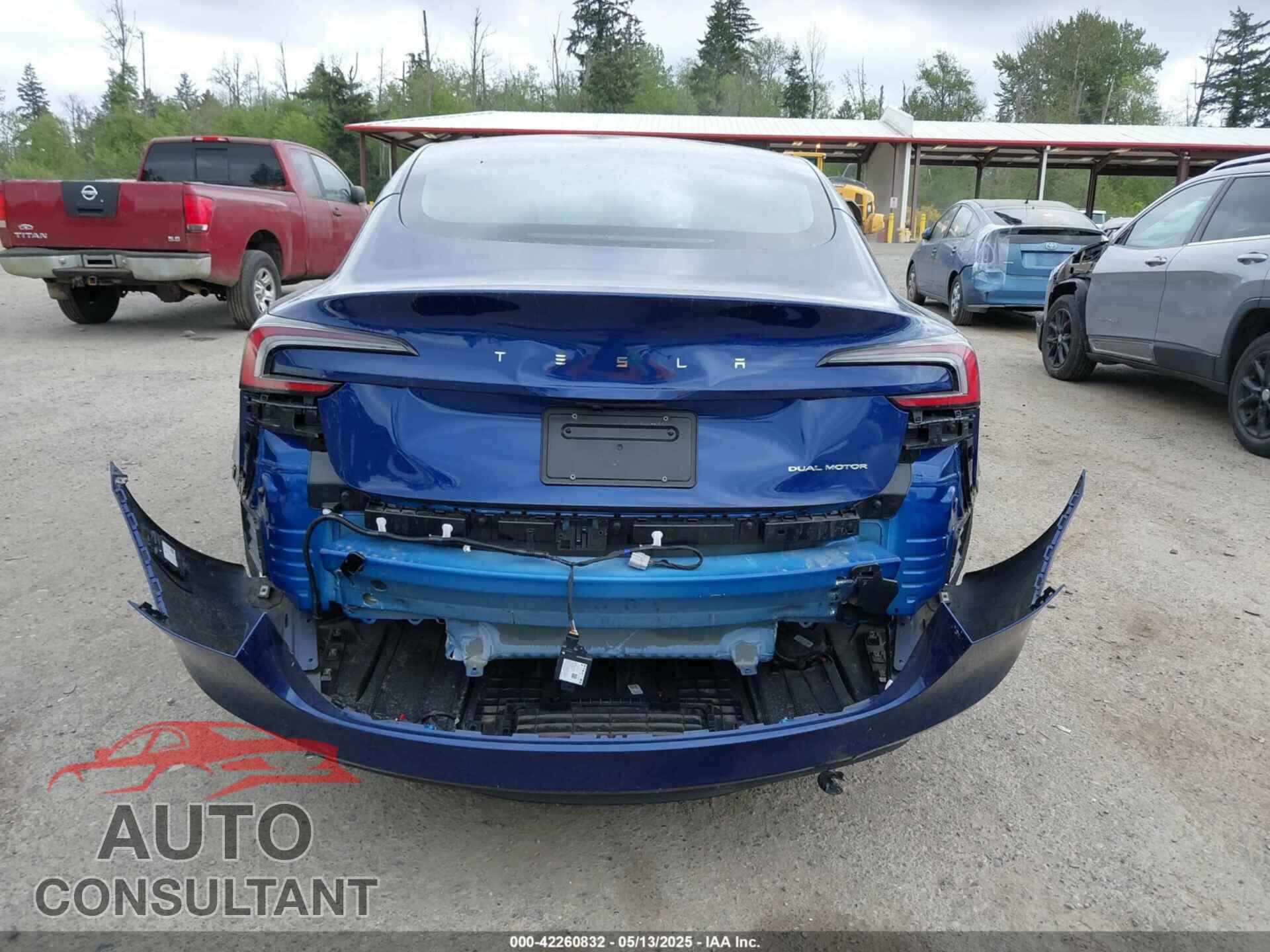 TESLA MODEL 3 2025 - 5YJ3E1EB4SF928980
