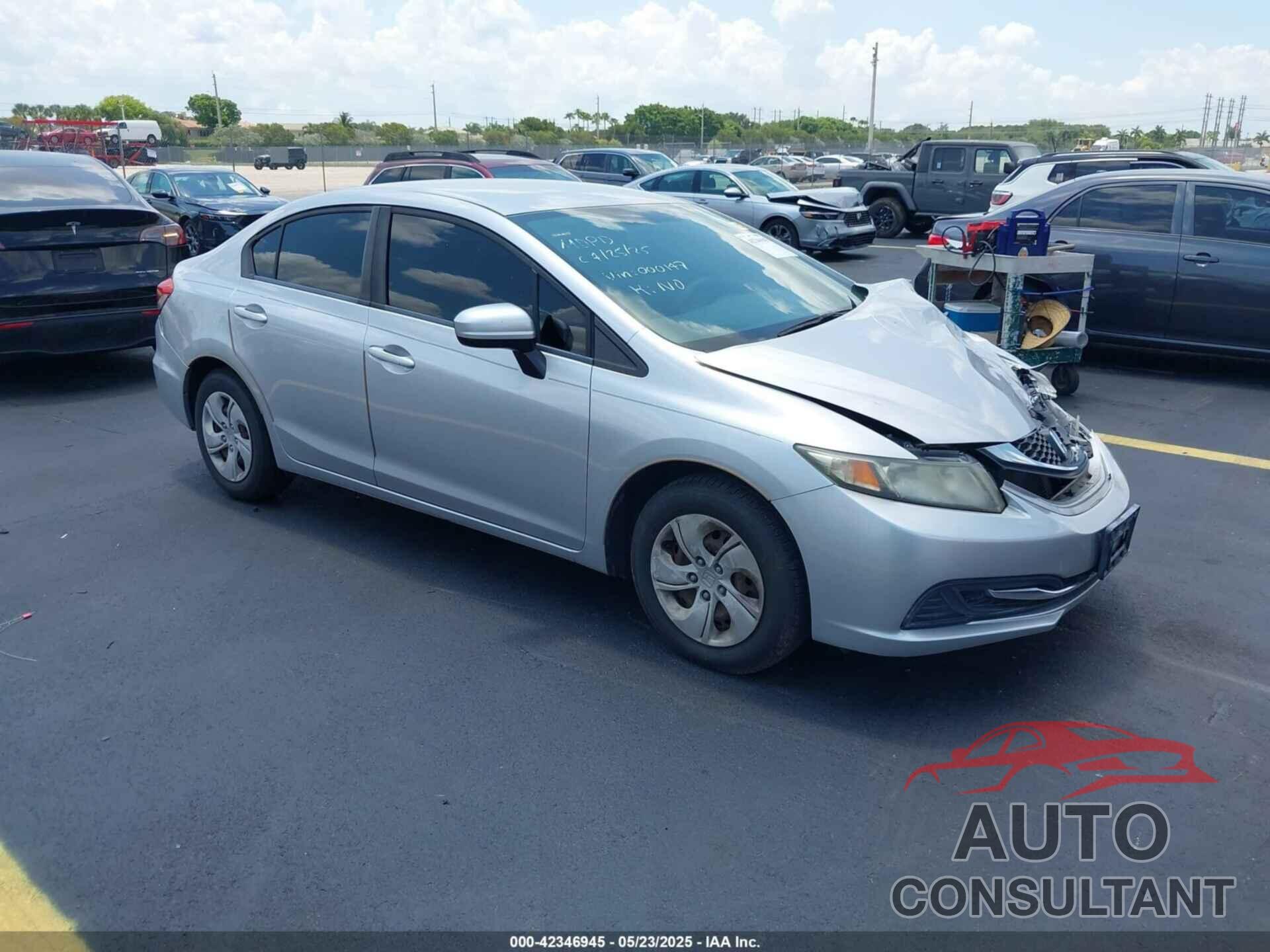HONDA CIVIC 2015 - 19XFB2F52FE000147