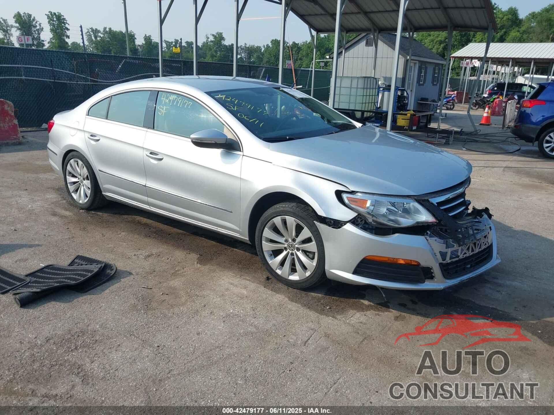VOLKSWAGEN CC 2012 - WVWMP7AN6CE506276