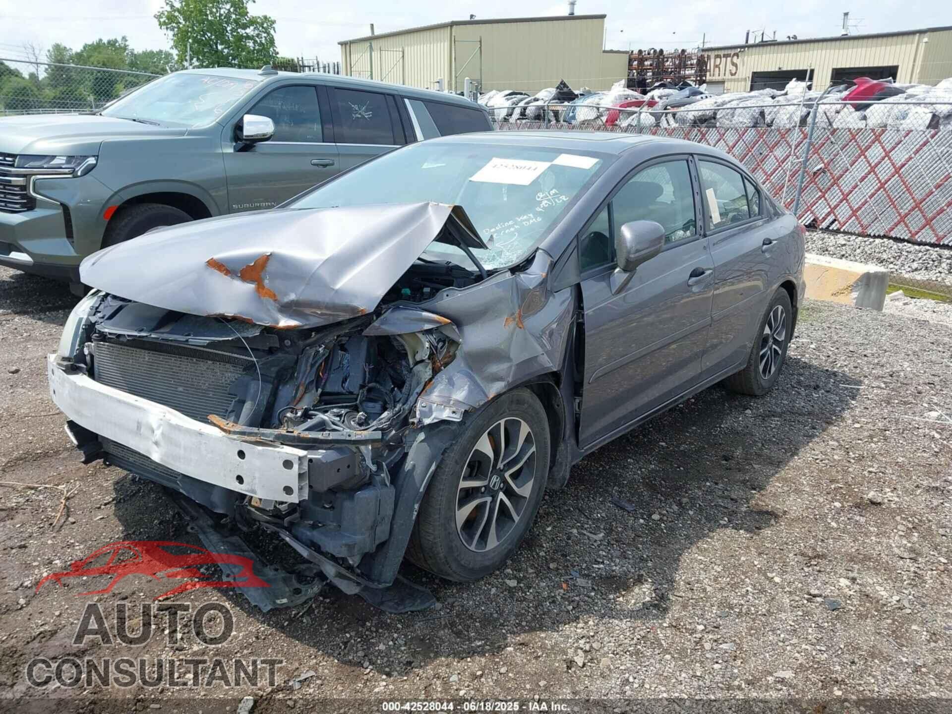 HONDA CIVIC 2014 - 2HGFB2F85EH541255