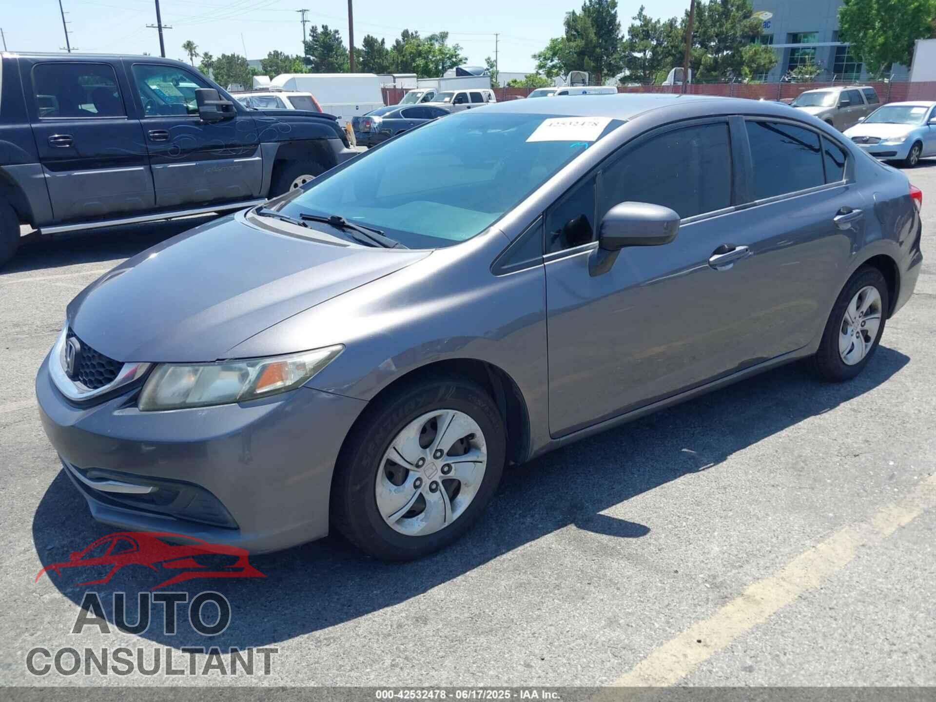 HONDA CIVIC 2014 - 19XFB2F58EE020319