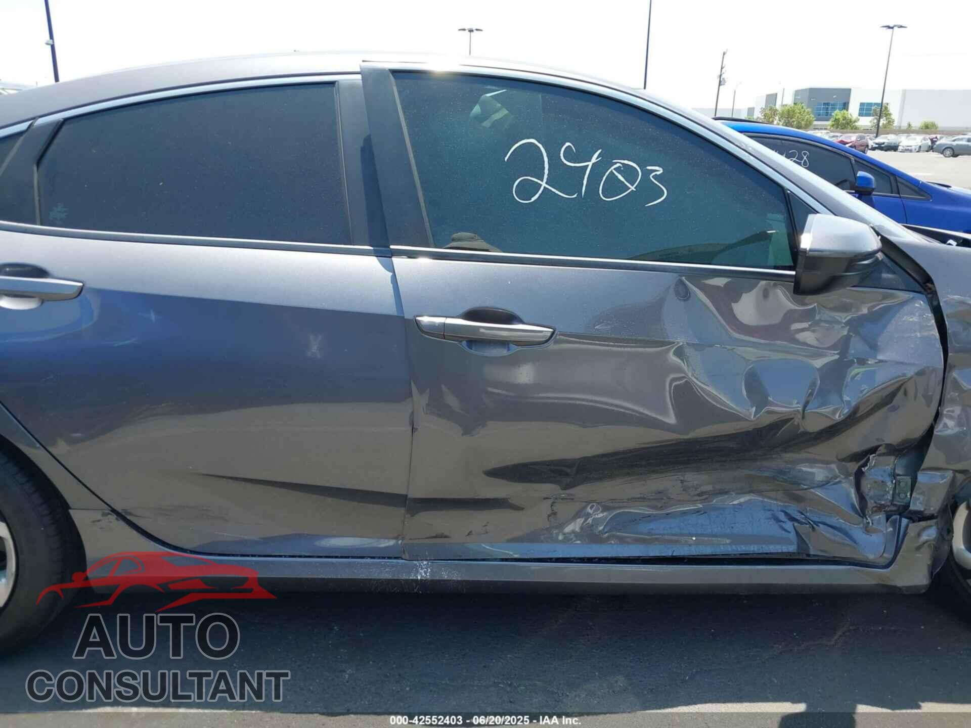 HONDA CIVIC 2016 - 2HGFC2F54GH506227