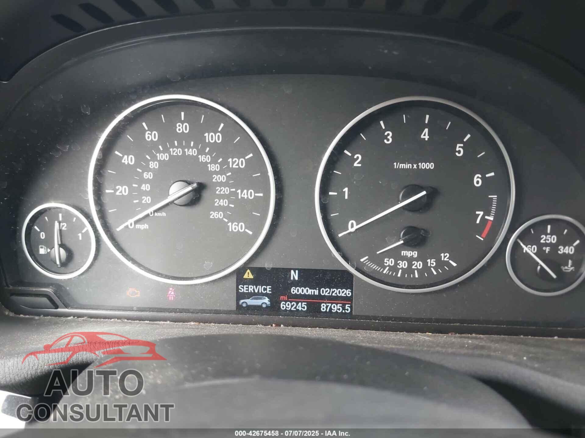 BMW X3 2014 - 5UXWX7C59E0E80196