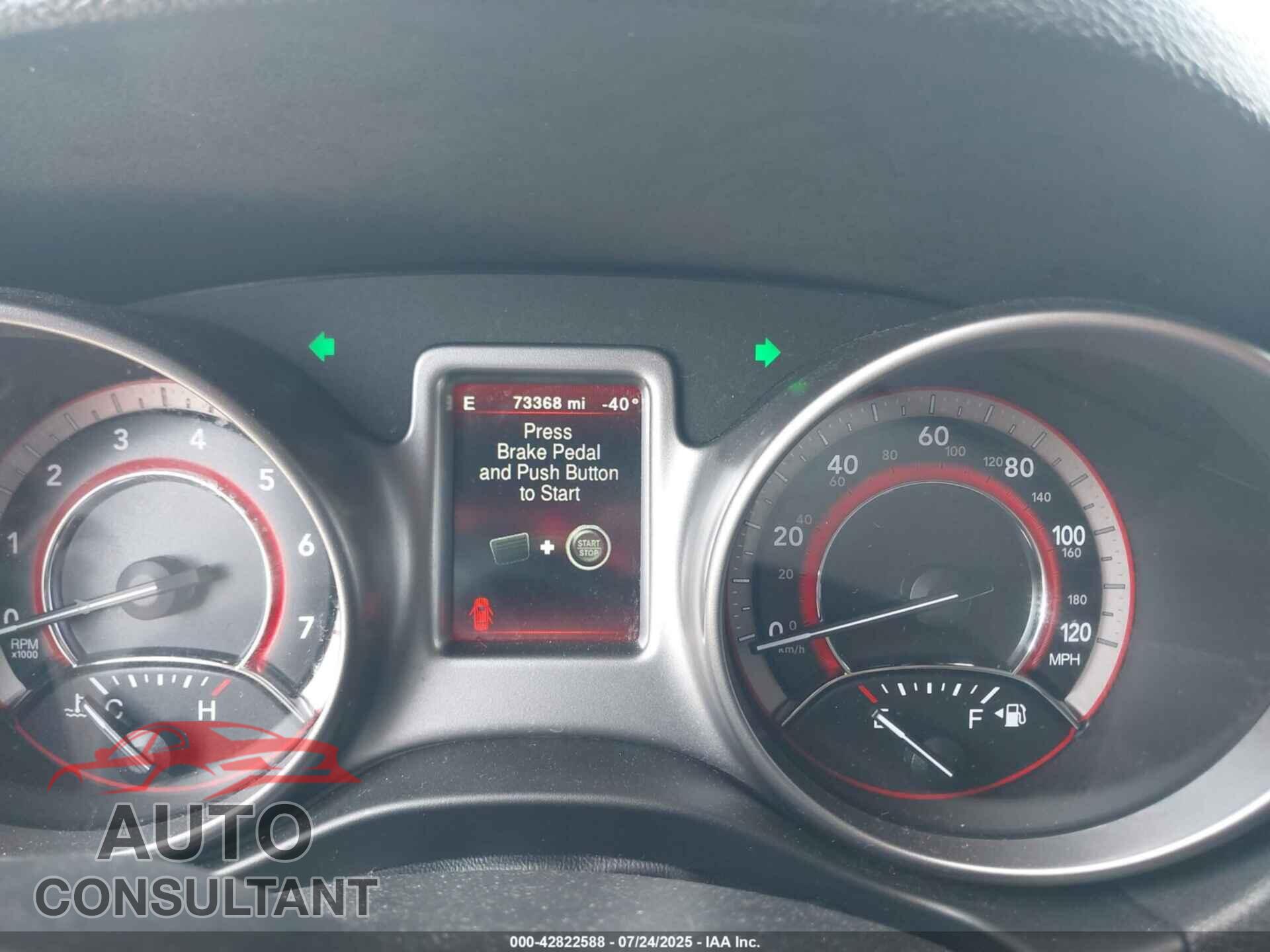 DODGE JOURNEY 2017 - 3C4PDDGG8HT696084