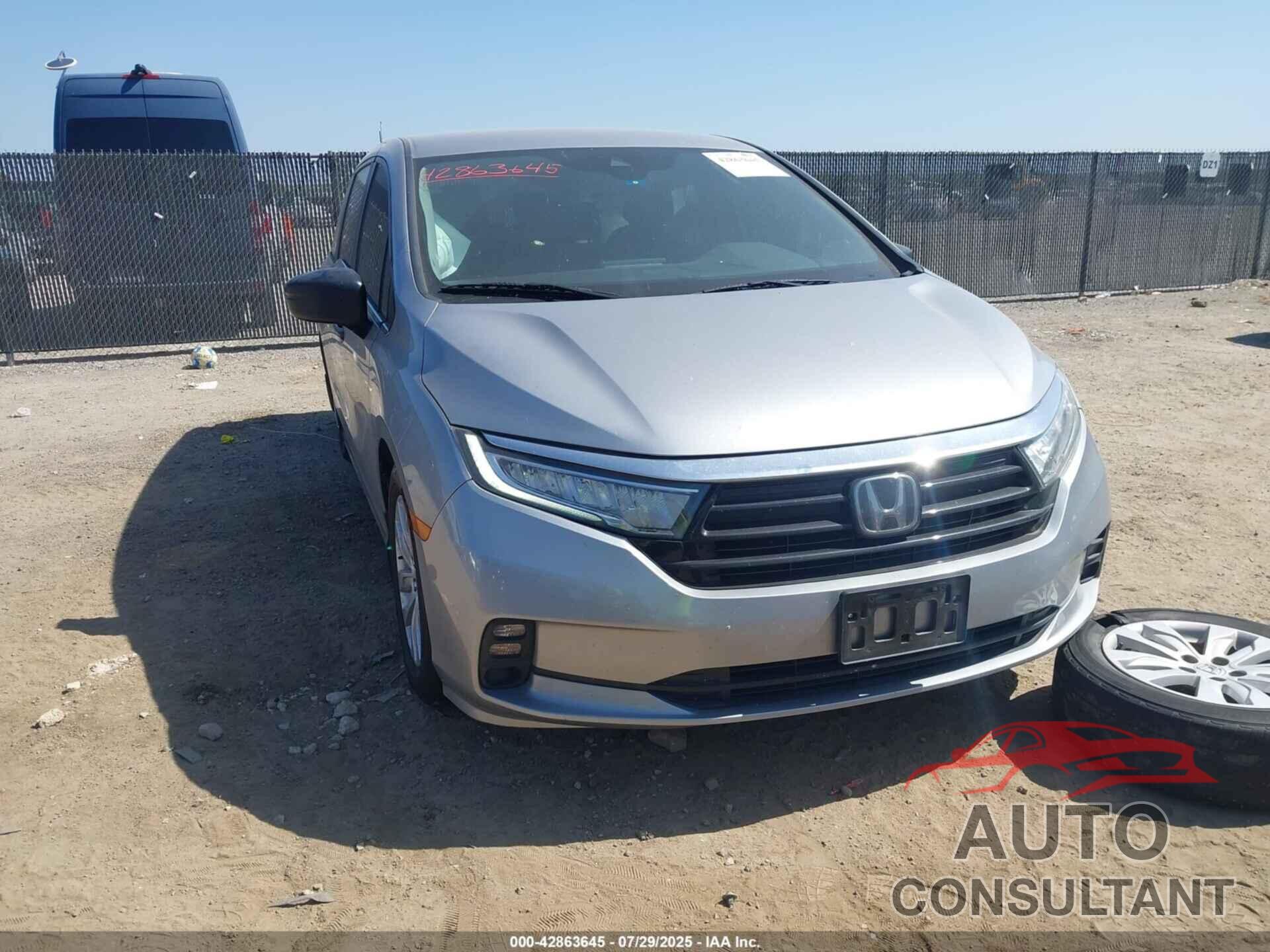 HONDA ODYSSEY 2021 - 5FNRL6H24MB034215