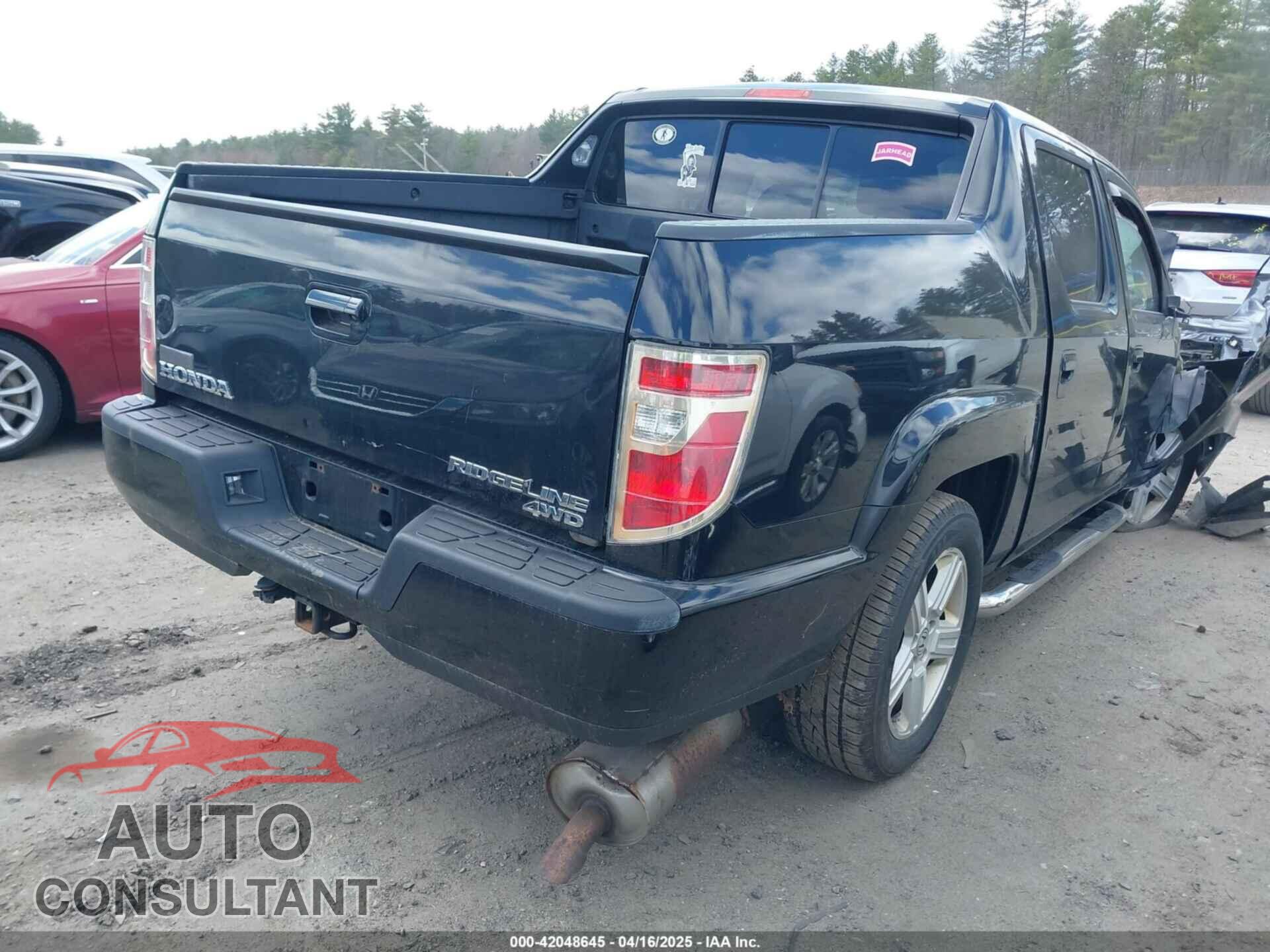 HONDA RIDGELINE 2013 - 5FPYK1F50DB010368