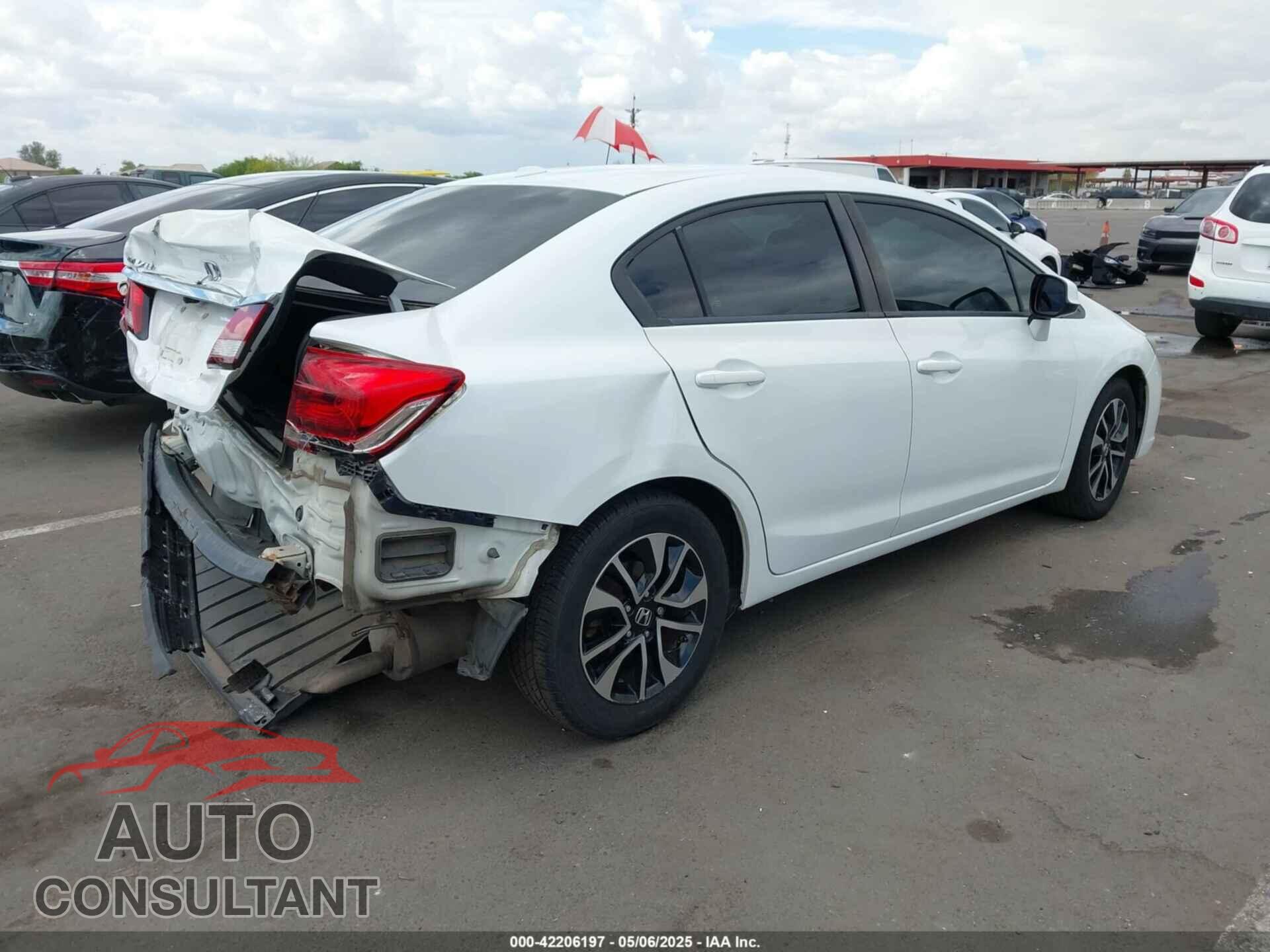 HONDA CIVIC 2013 - 19XFB2F96DE210623
