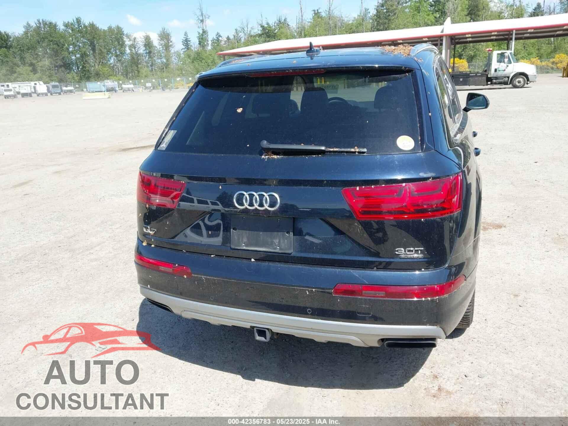 AUDI Q7 2017 - WA1VAAF72HD027809