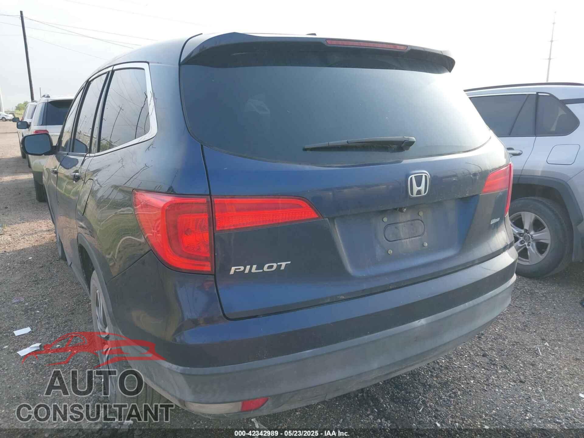 HONDA PILOT 2016 - 5FNYF5H83GB009716