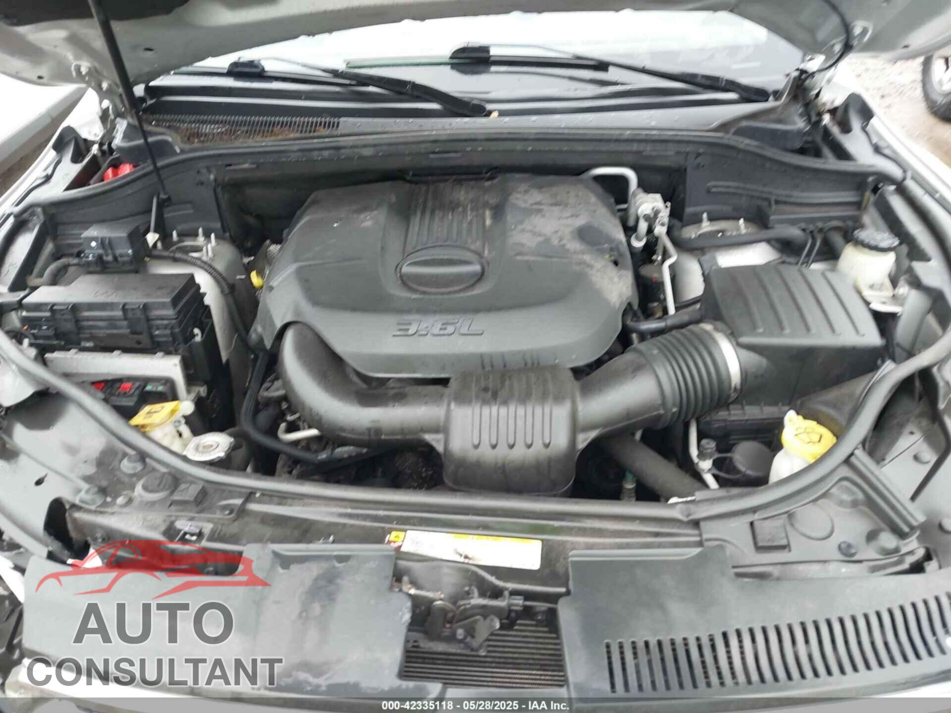 DODGE DURANGO 2012 - 1C4RDJDG2CC106249