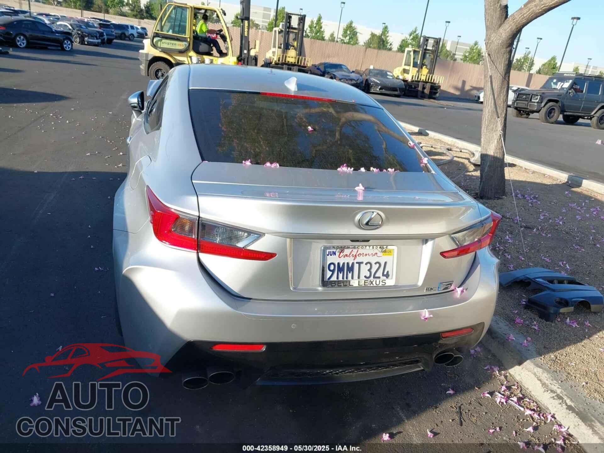 LEXUS RC F 2015 - JTHHP5BC5F5002131