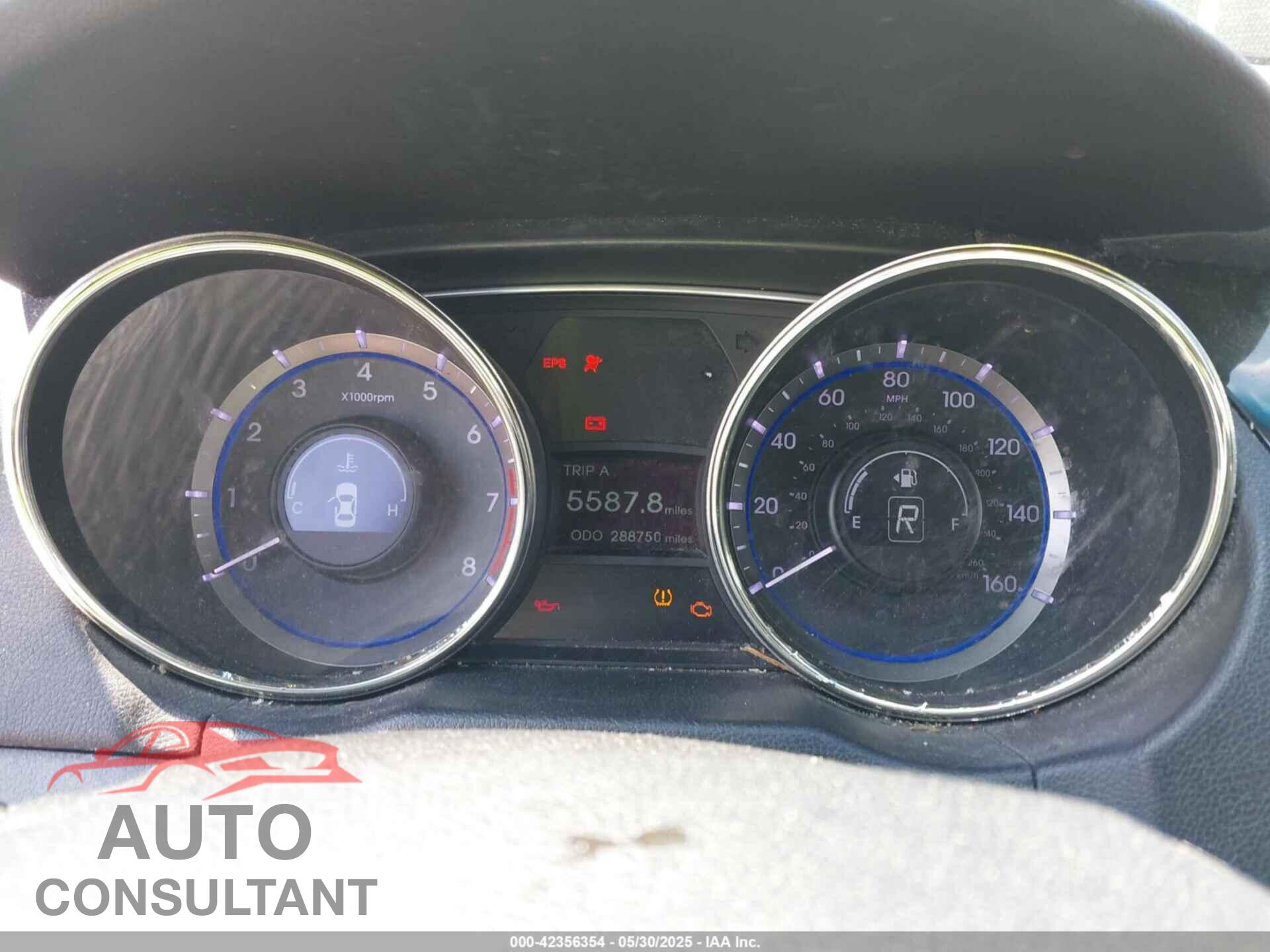 HYUNDAI SONATA 2012 - 5NPEC4AC6CH345117