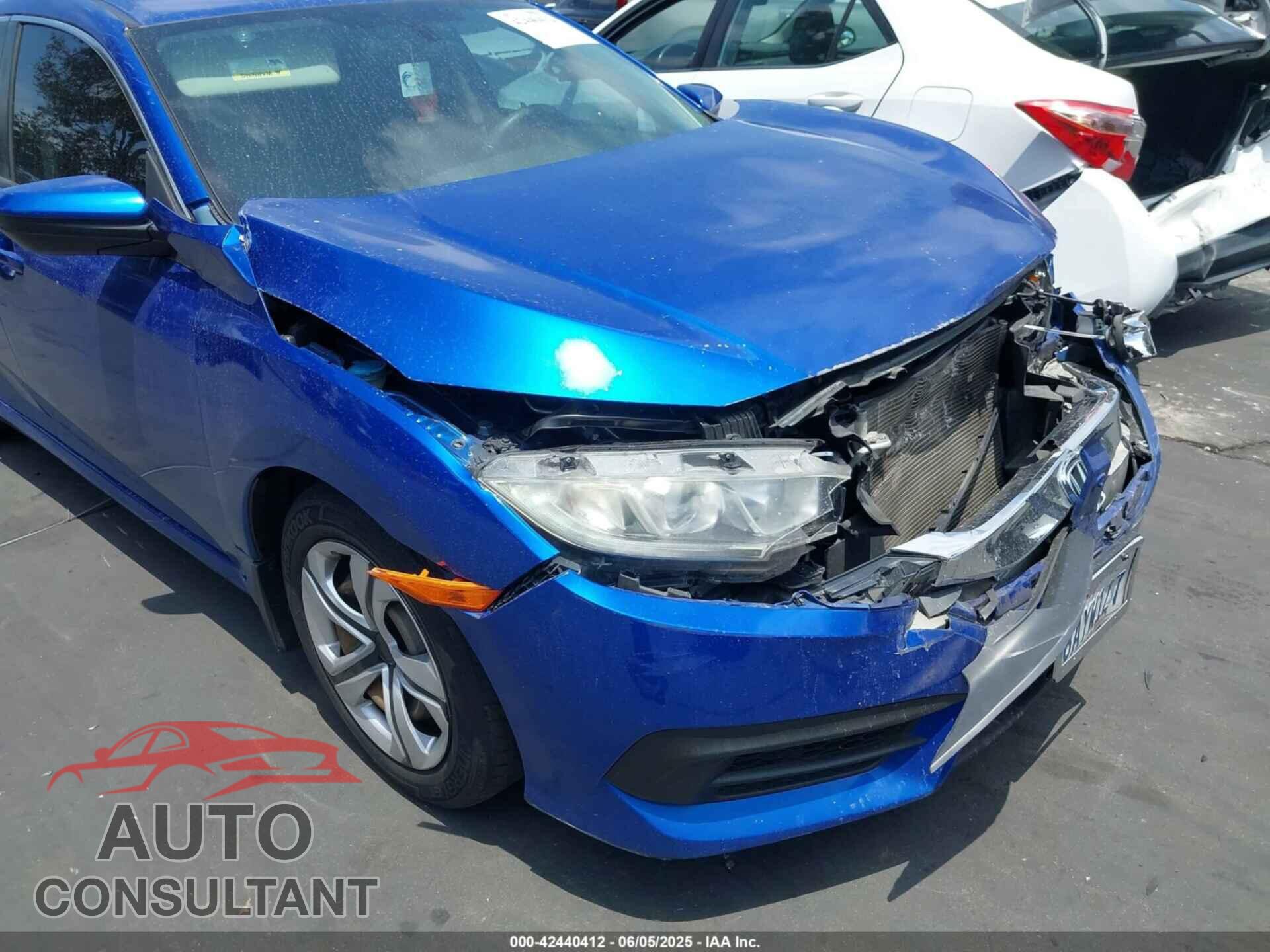 HONDA CIVIC 2017 - 2HGFC2F54HH519576