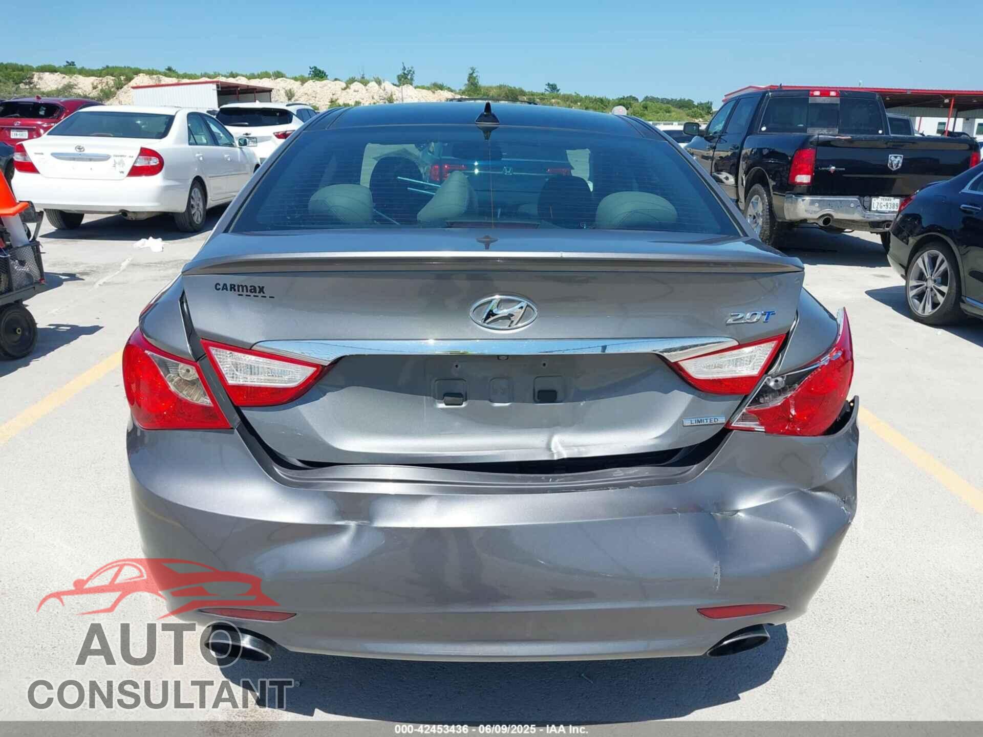 HYUNDAI SONATA 2013 - 5NPEC4AB9DH600156
