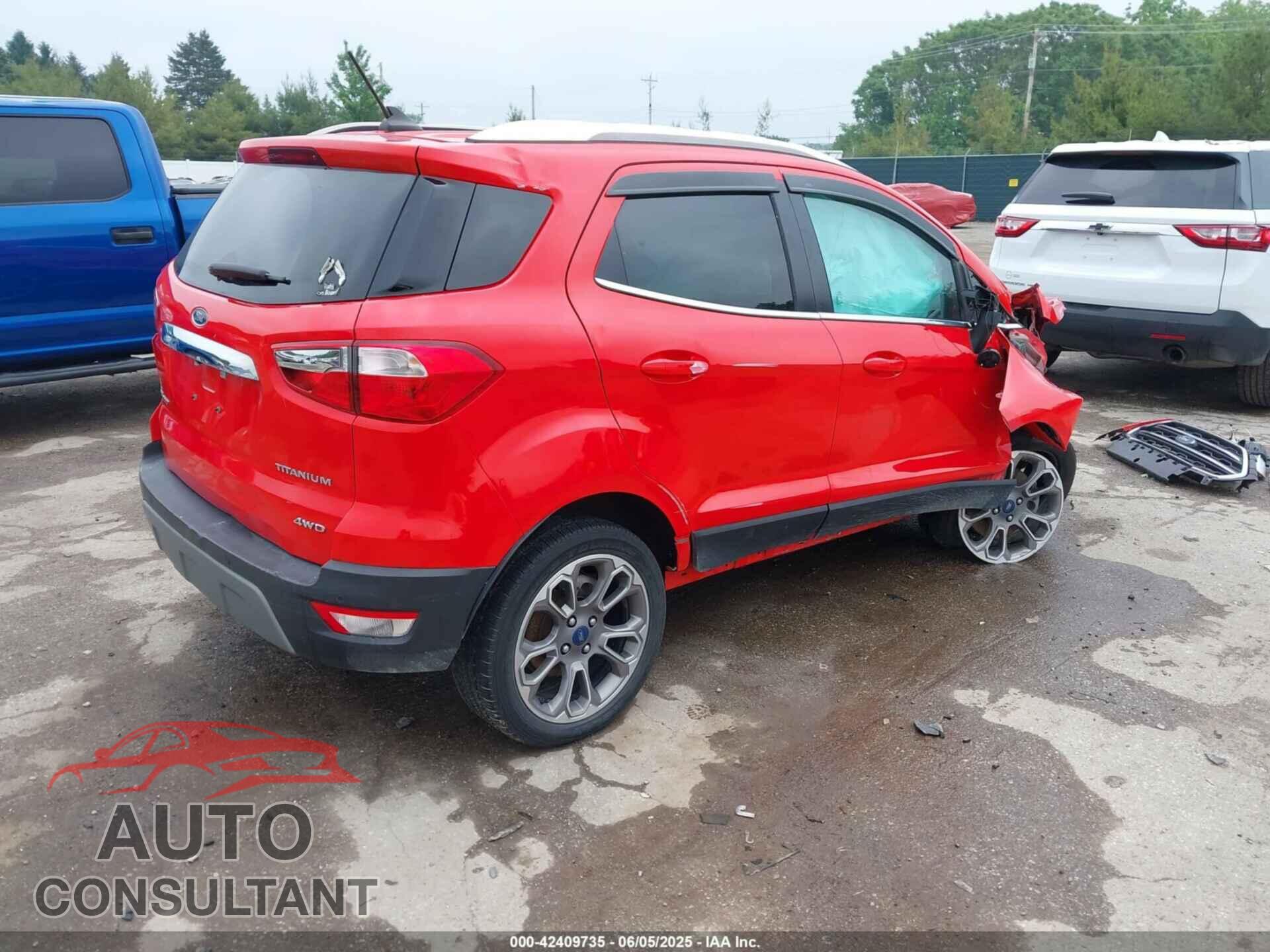 FORD ECOSPORT 2019 - MAJ6S3KL5KC251536