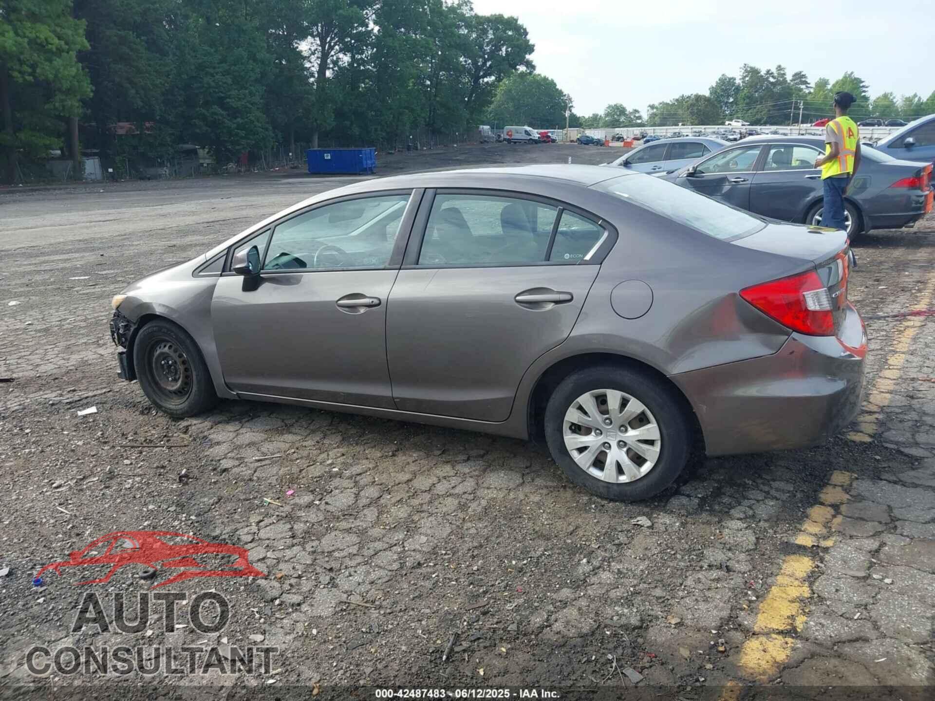 HONDA CIVIC 2012 - 19XFB2F55CE383433