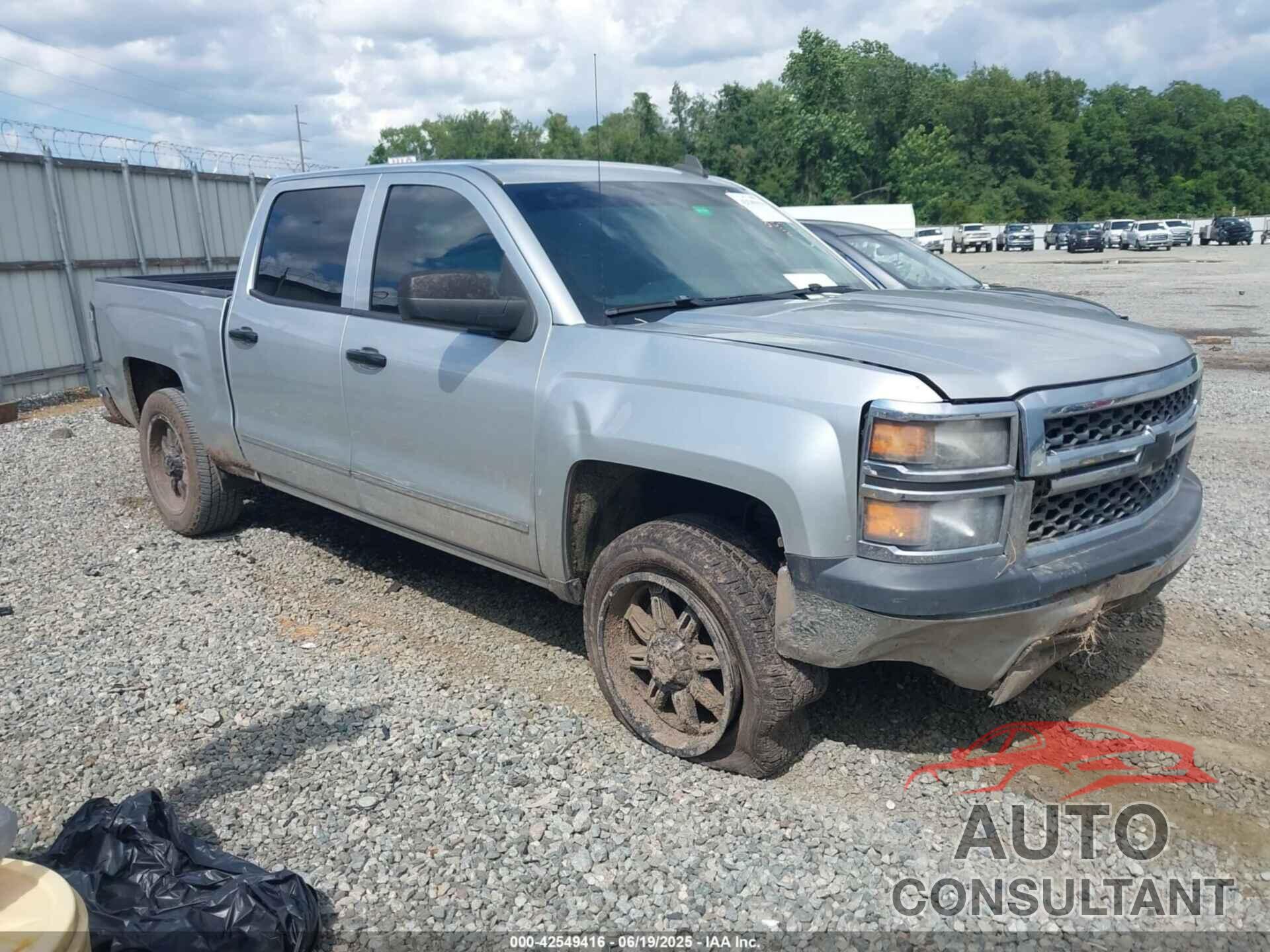 CHEVROLET SILVERADO 1500 2015 - 3GCPCPEH1FG141287