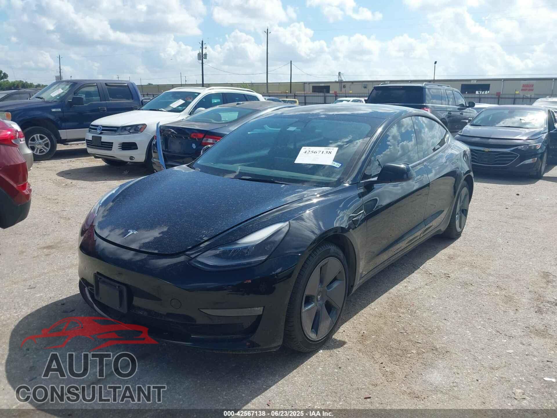 TESLA MODEL 3 2022 - 5YJ3E1EB9NF183003