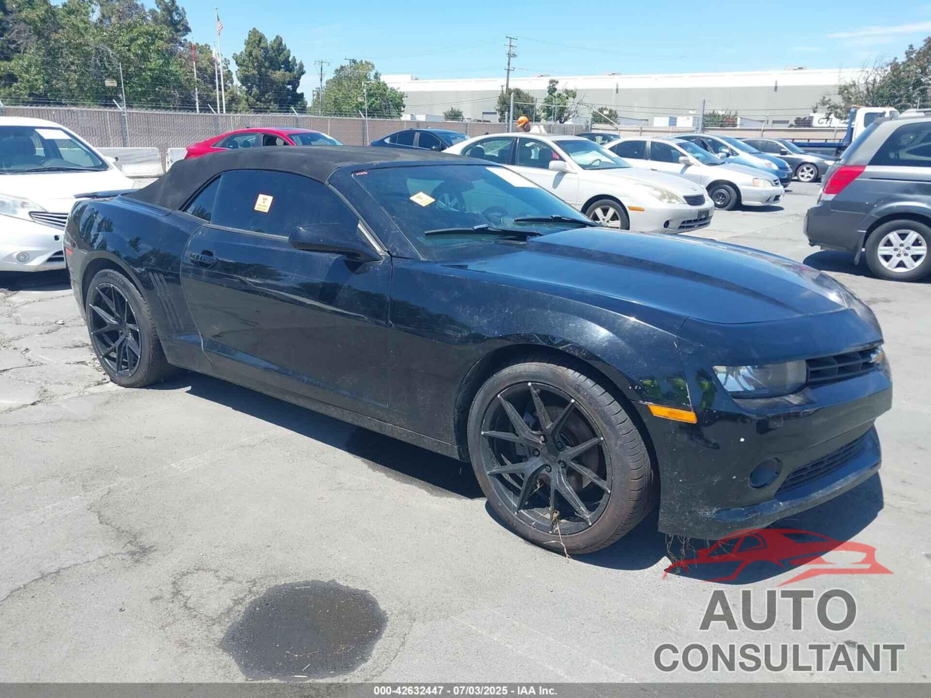 CHEVROLET CAMARO 2014 - 2G1FB3D37E9271718