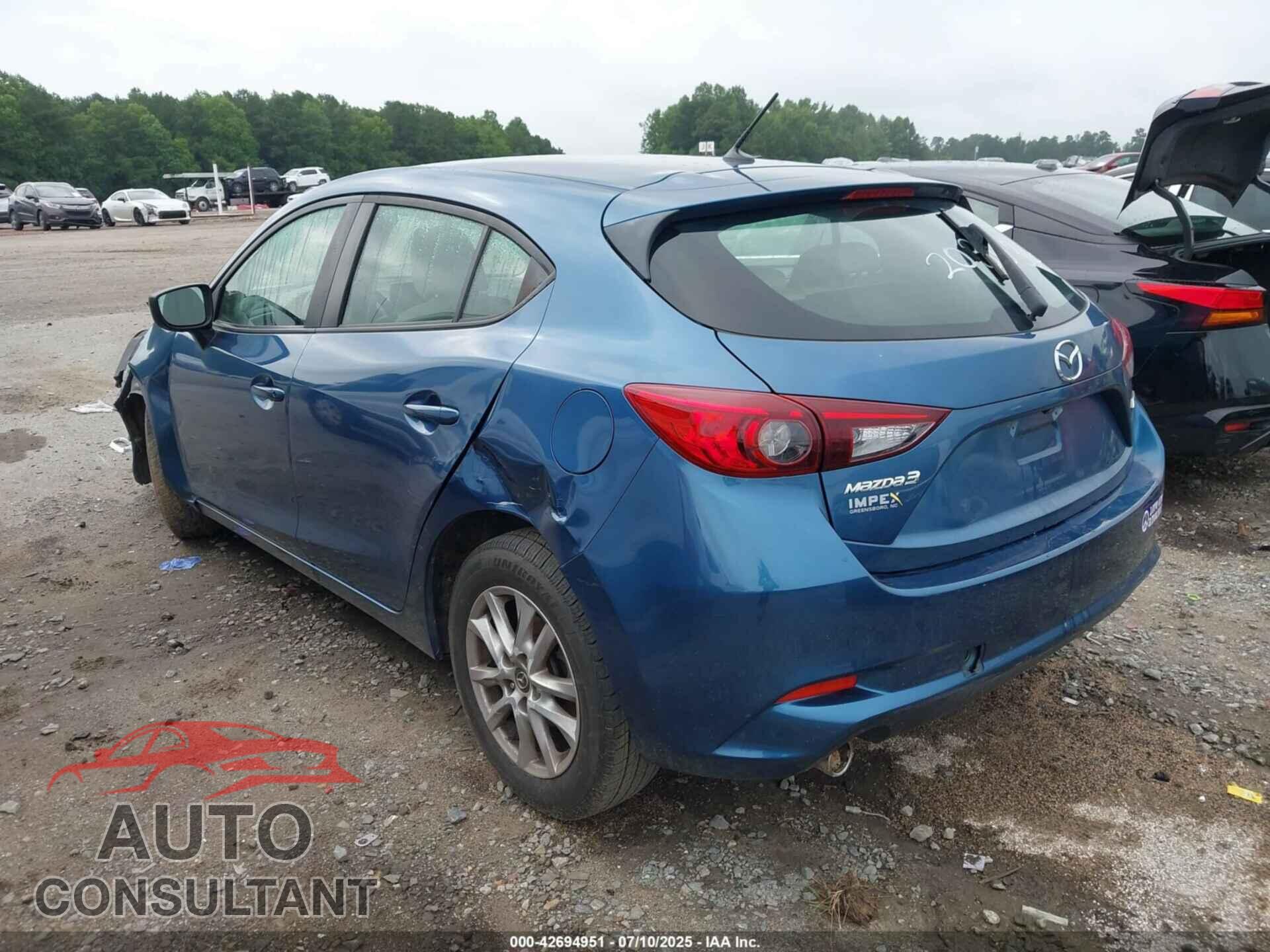 MAZDA 3 2017 - 3MZBN1K74HM156736
