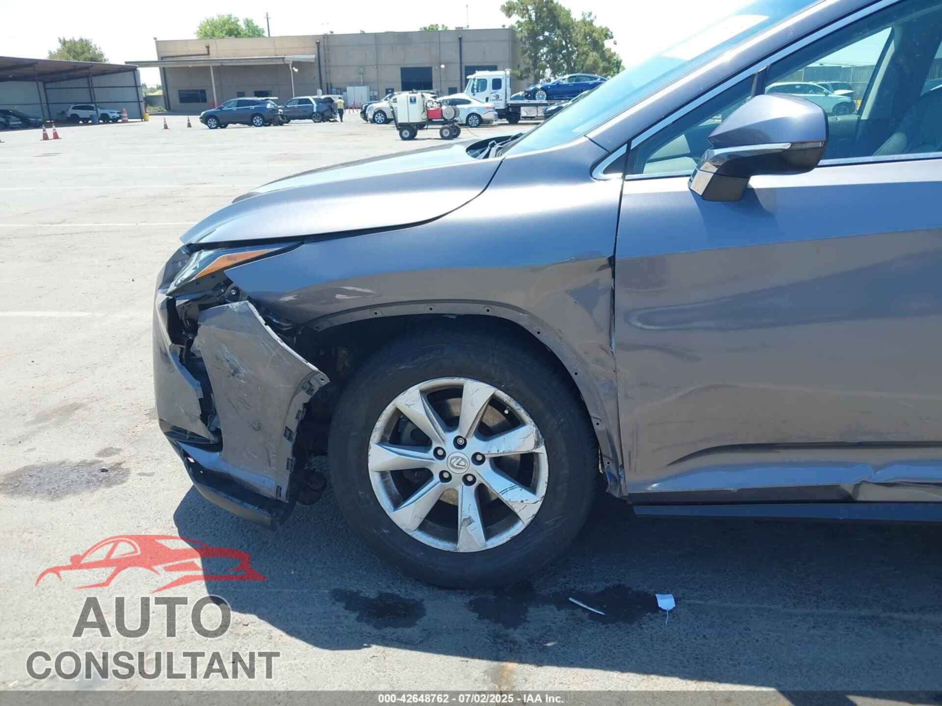 LEXUS RX 350 2017 - 2T2ZZMCA1HC072458