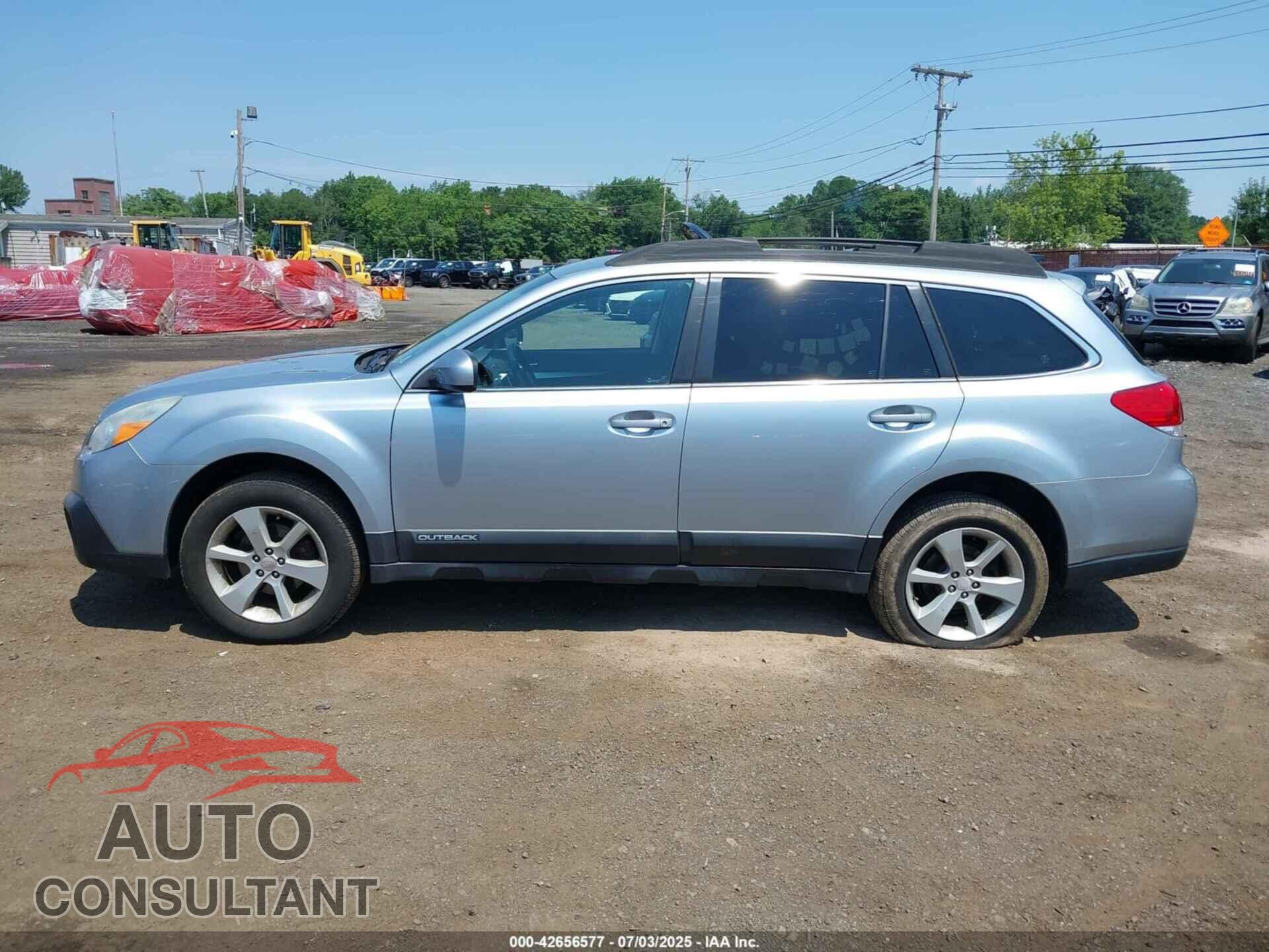 SUBARU OUTBACK 2014 - 4S4BRBCC5E3276773