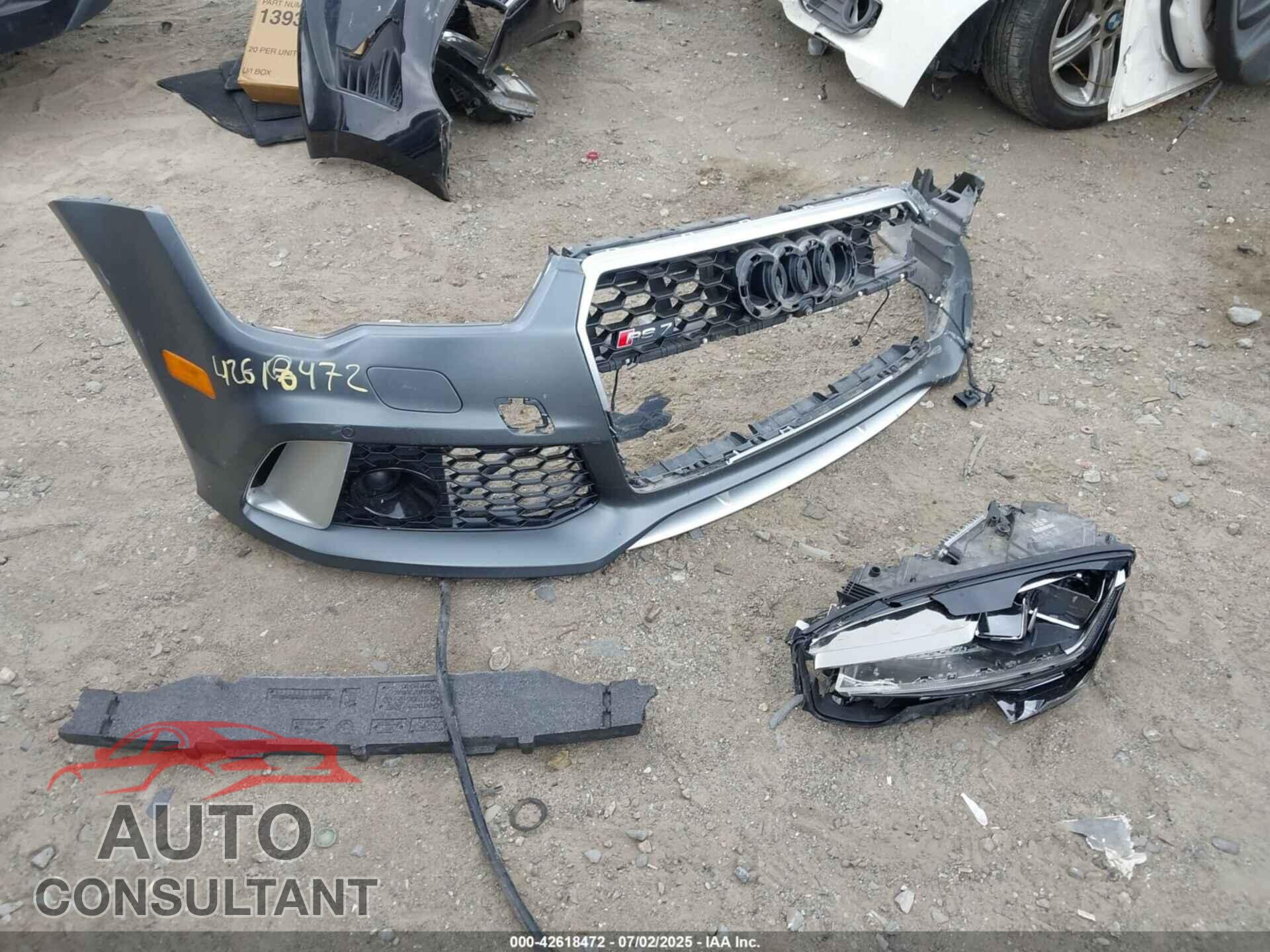 AUDI RS 7 2016 - WUAW2AFC6GN900039