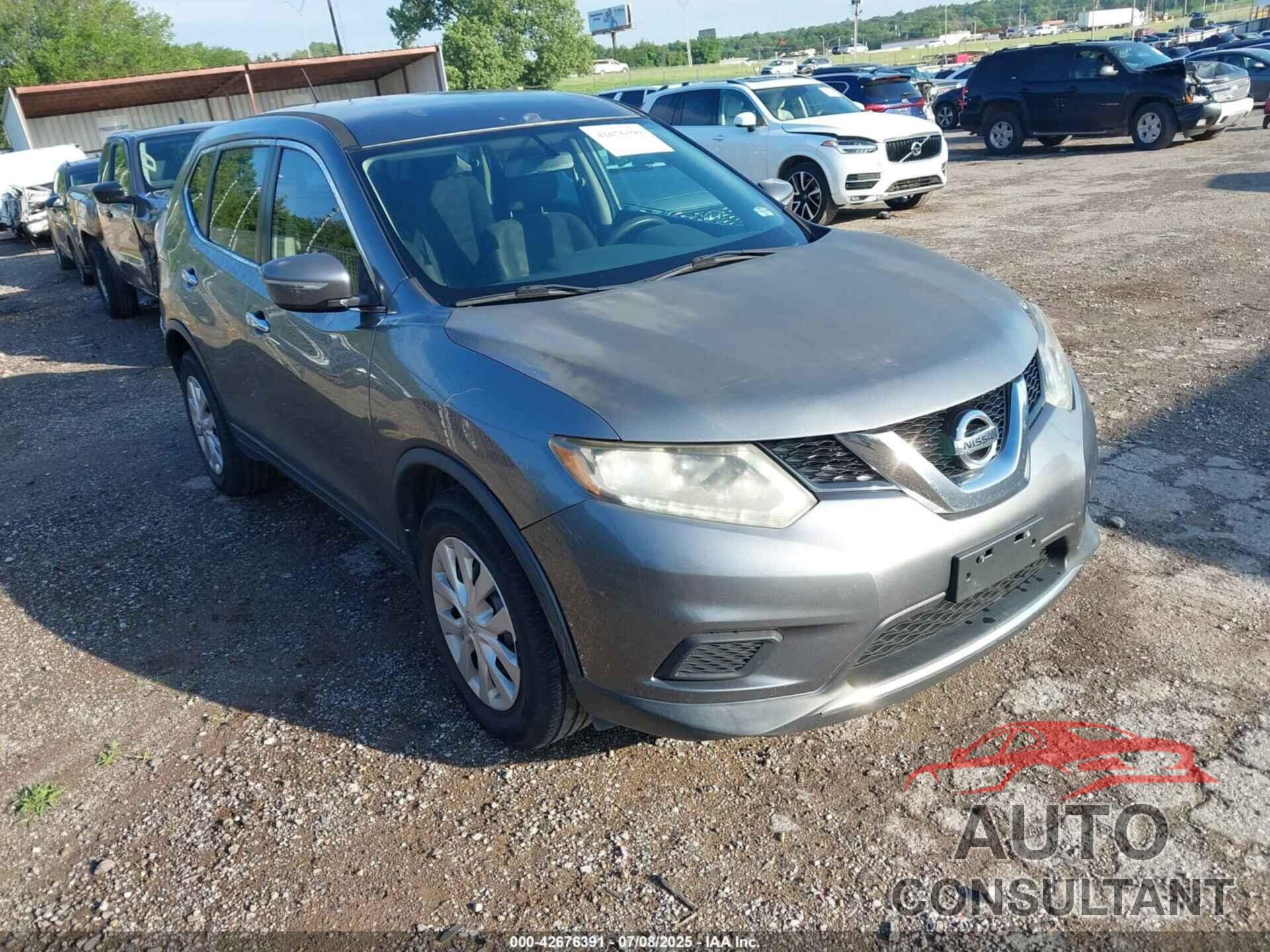 NISSAN ROGUE 2015 - KNMAT2MTXFP584676