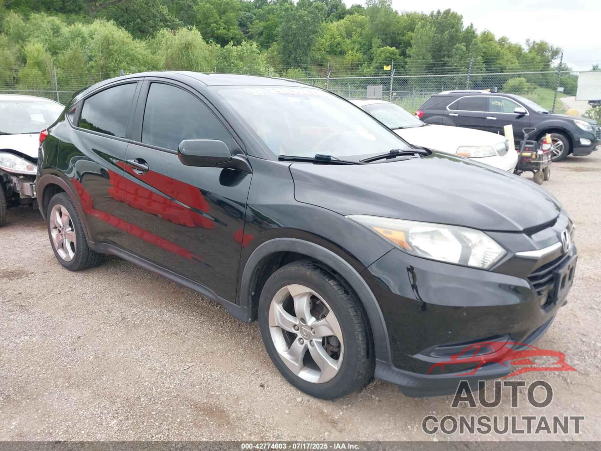 HONDA HR-V 2016 - 3CZRU6H31GM718199